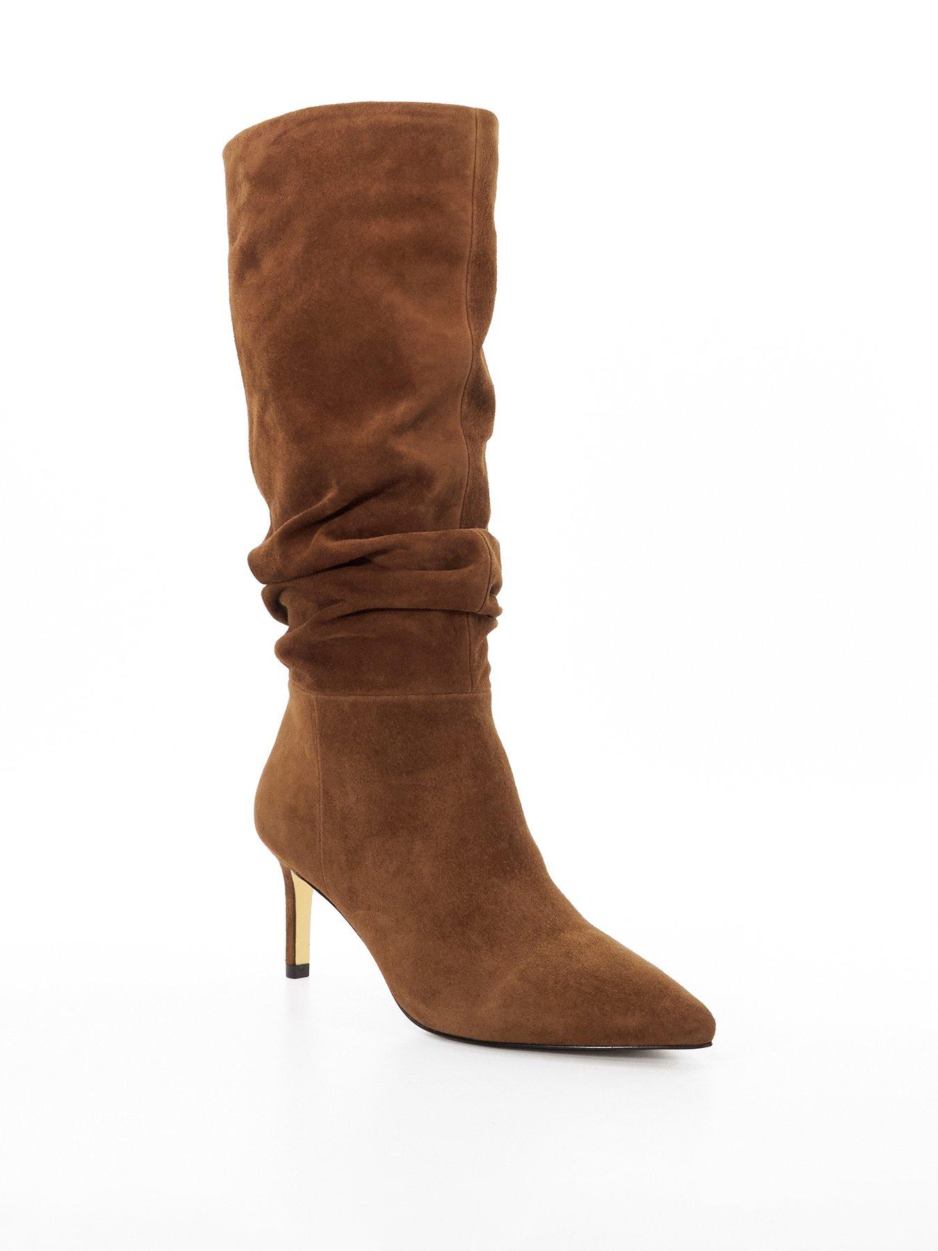 dune-london-slouch-suede-stretch-block-heel-knee-high-boots-dark-tanstillFront