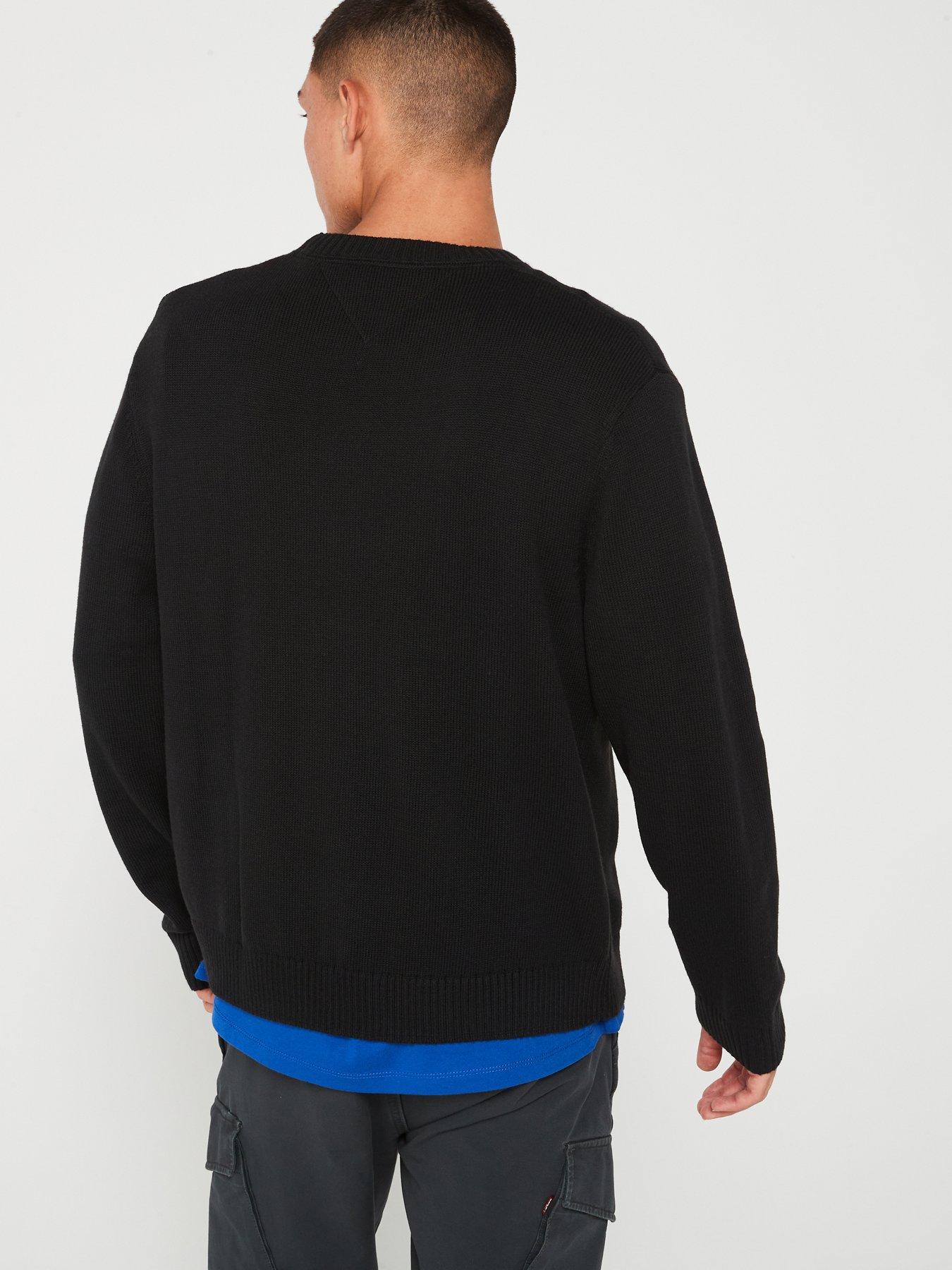 tommy-jeans-tommy-jeans-regular-fit-flag-logo-knitted-jumper-blackstillFront