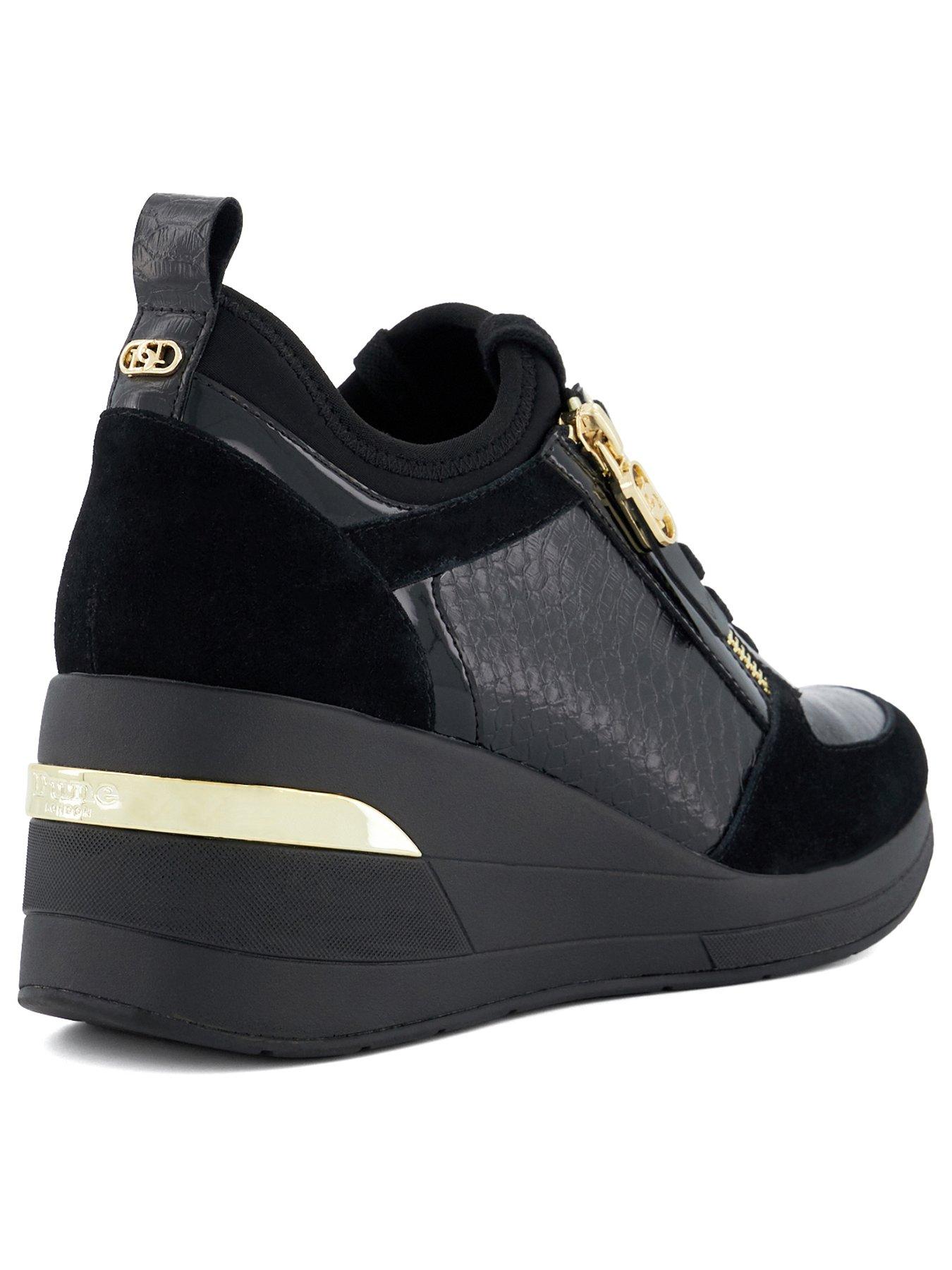 dune-london-eiline-wedge-trainers-blackback