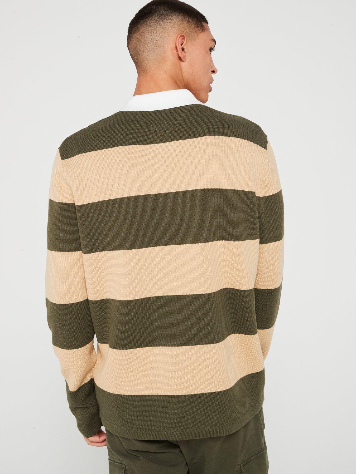 tommy-jeans-tommy-jeans-regular-fit-striped-linear-rugby-knitted-polo-dark-khakistillFront