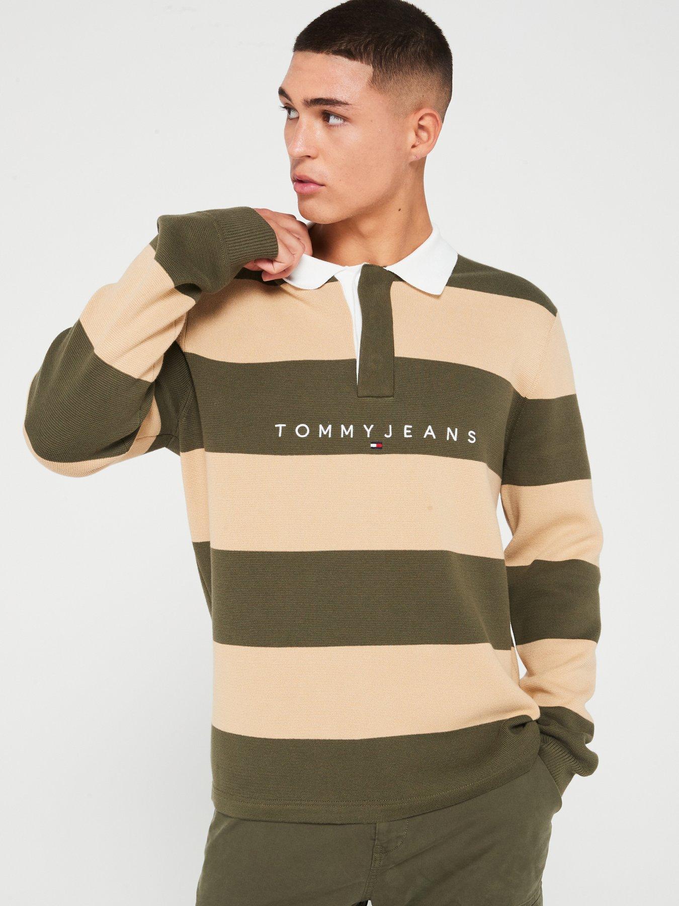 tommy-jeans-tommy-jeans-regular-fit-striped-linear-rugby-knitted-polo-dark-khakioutfit