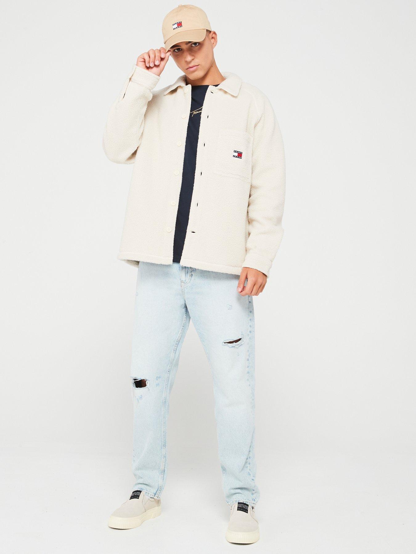 tommy-jeans-tommy-jeans-xs-flag-logo-teddy-overshirt-creamback