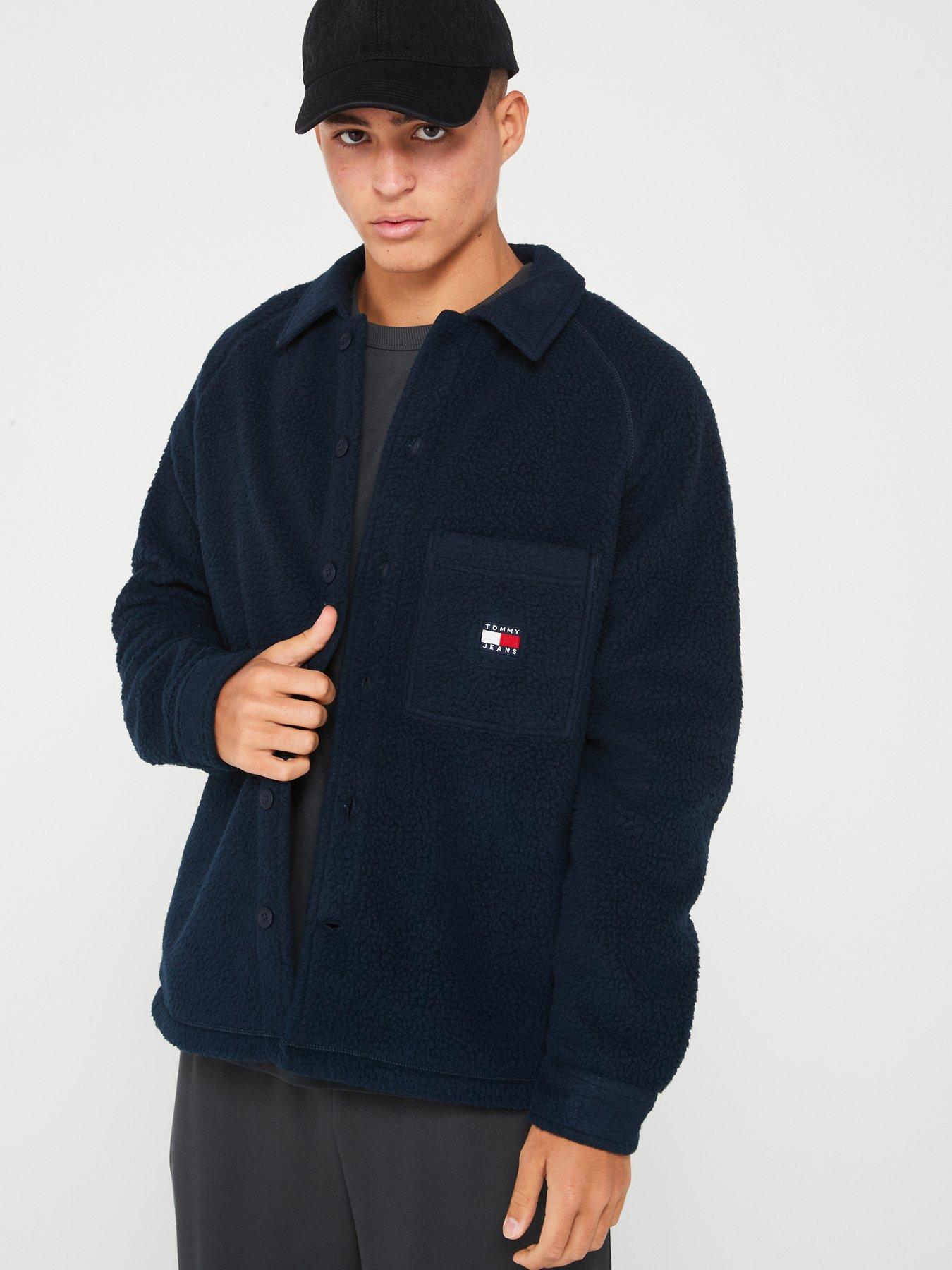 tommy-jeans-tommy-jeans-xs-flag-logo-teddy-overshirt-navy