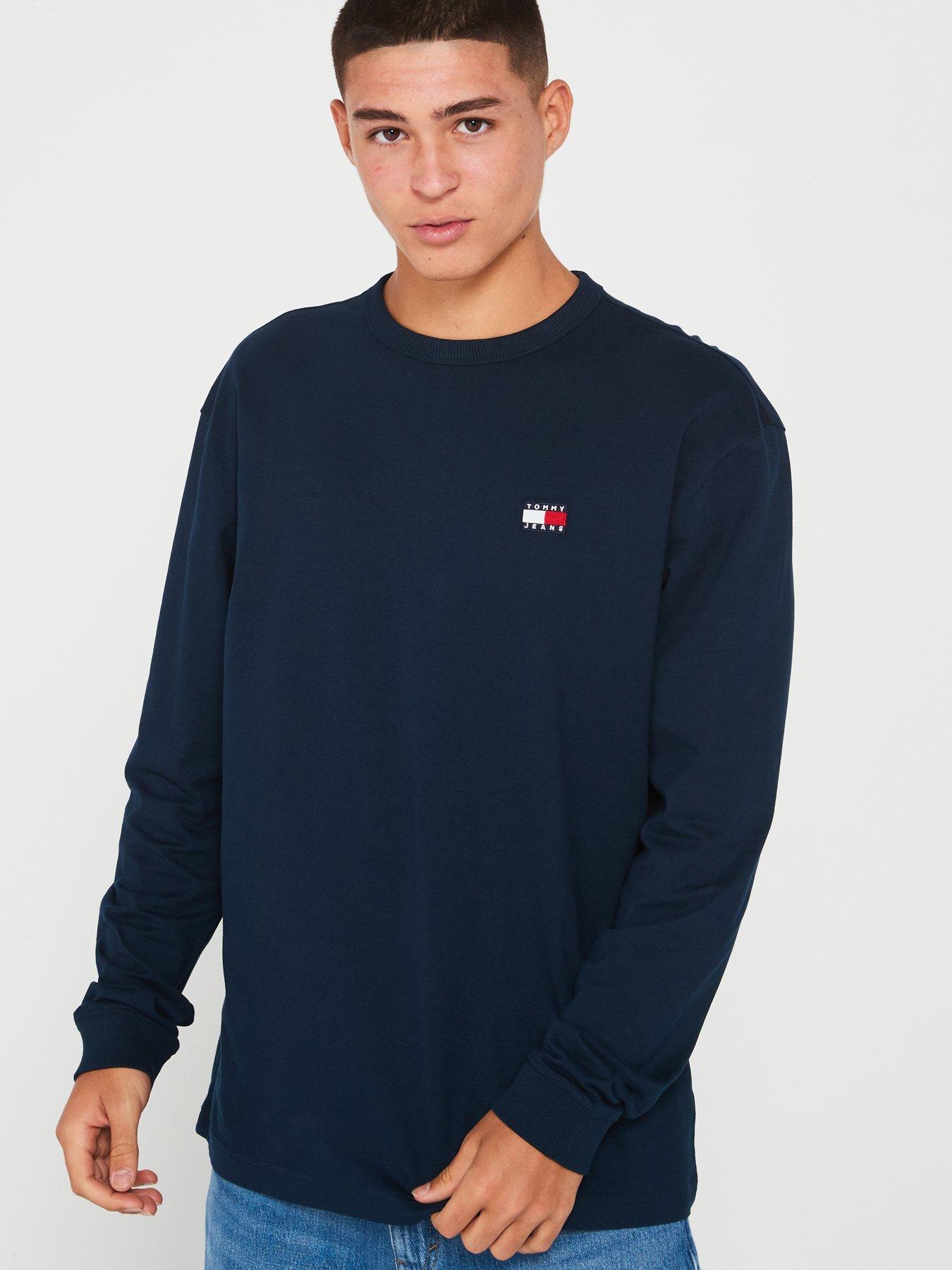 tommy-jeans-tommy-jeans-regular-fit-badge-long-sleeve-t-shirt-navy