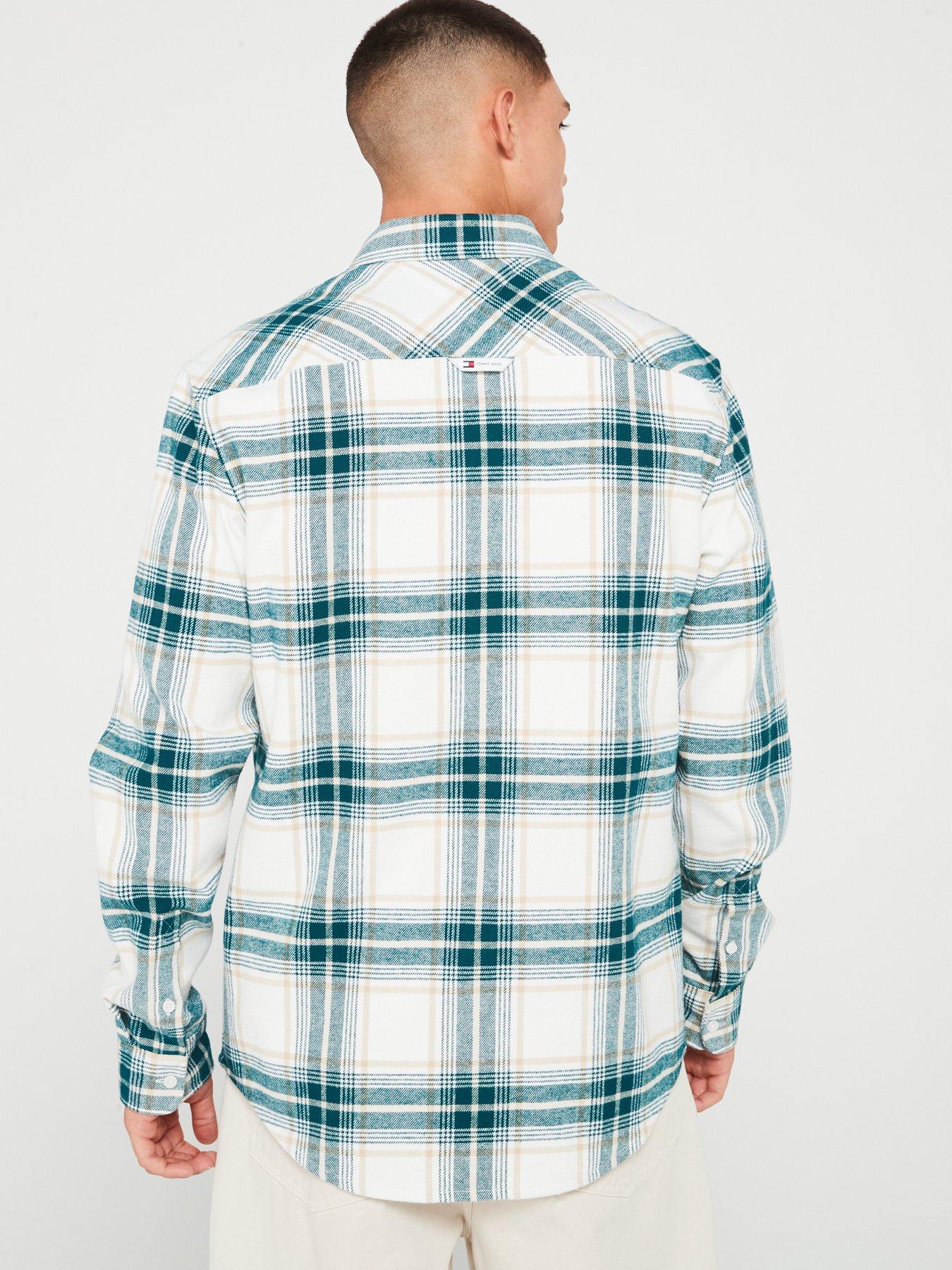 tommy-jeans-tommy-jeans-regular-fit-flannel-check-shirt-whitestillFront