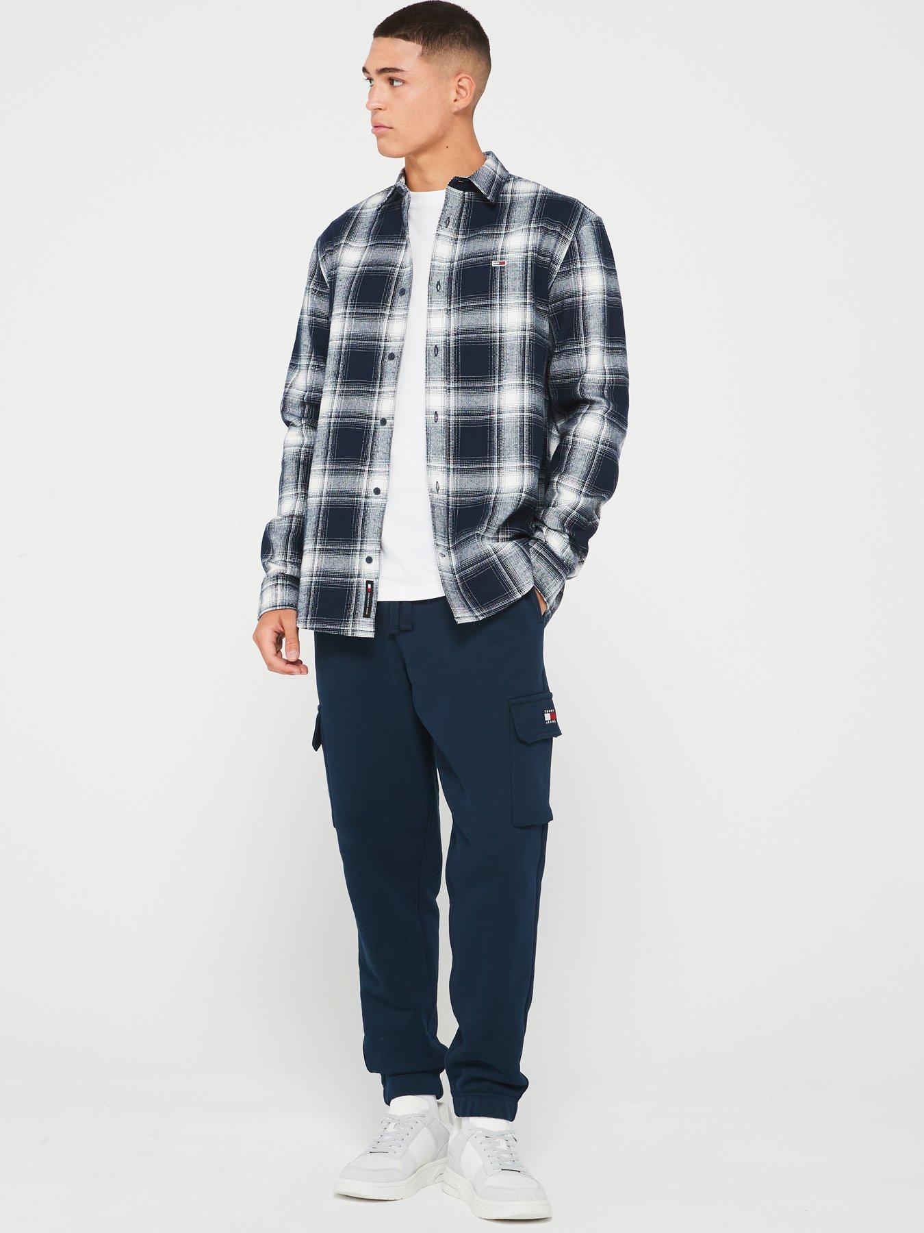 tommy-jeans-tommy-jeans-regular-fit-flannel-check-shirt-navyback