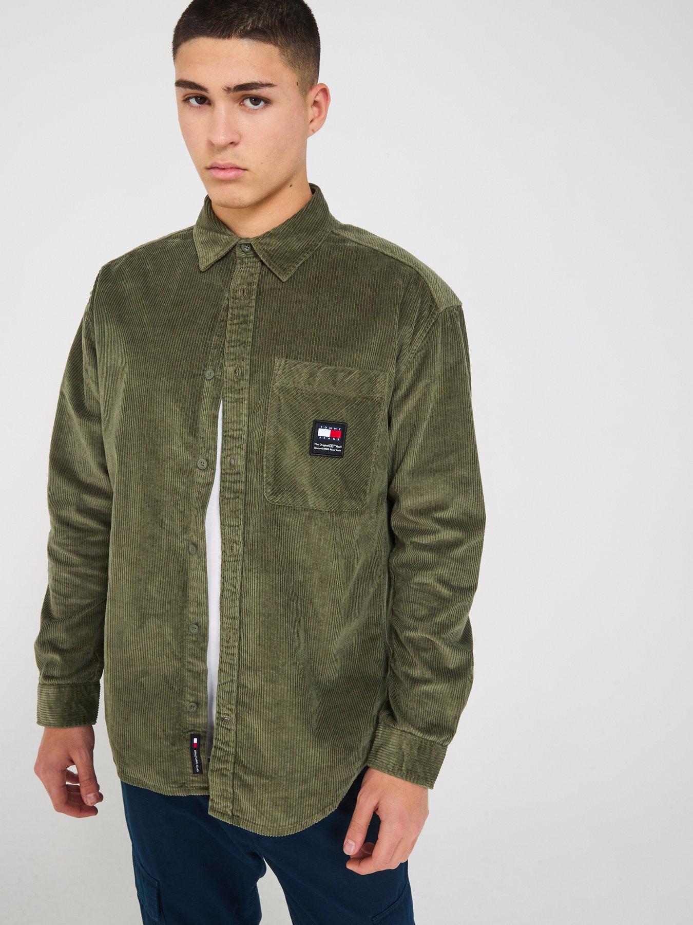 tommy-jeans-relaxed-fit-chunky-corduroy-overshirt-green