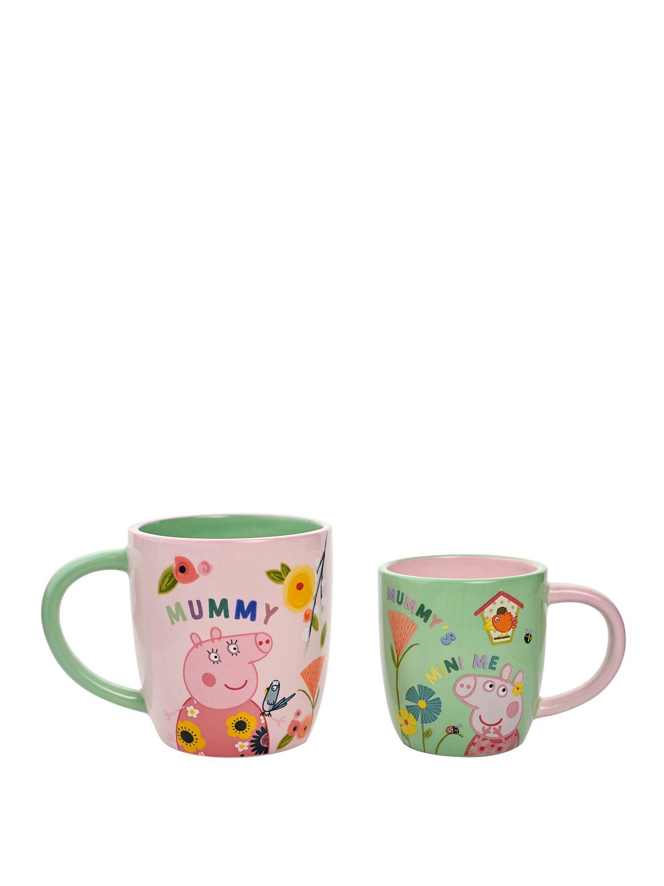 undefined Peppa Pig Mummy  &  Me Mug Set