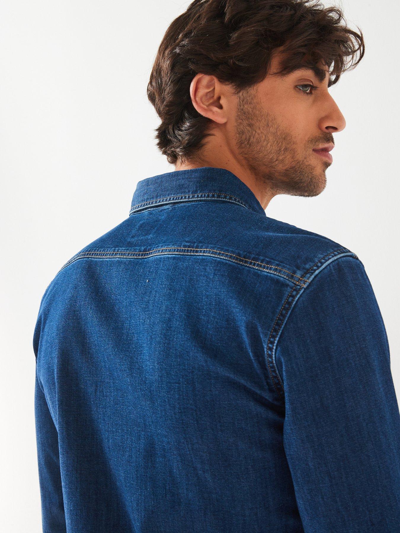 levis-levis-long-sleeve-housemark-flim-fit-denim-shirt-bluedetail