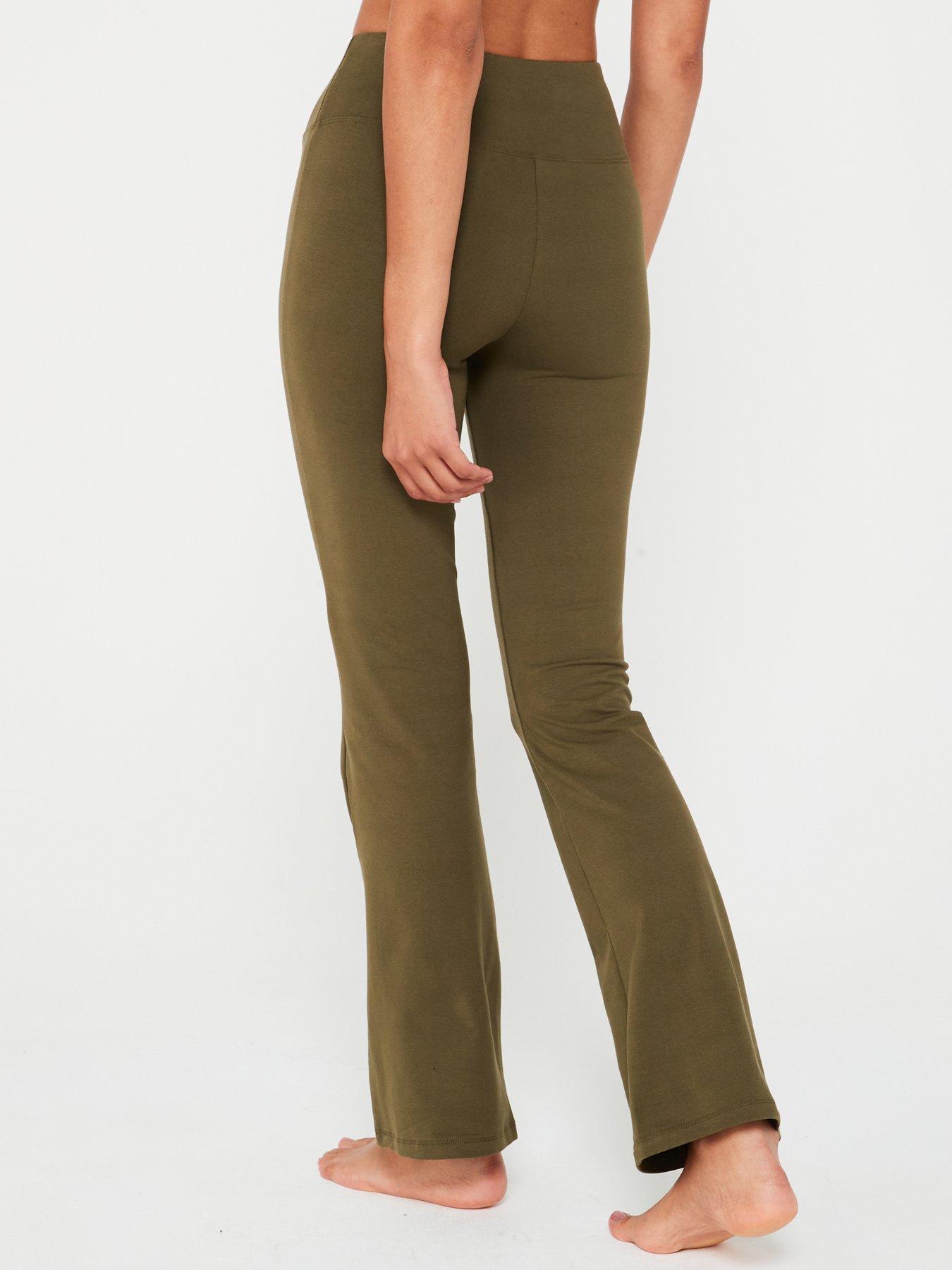 everyday-yoga-pant-dark-greenstillFront