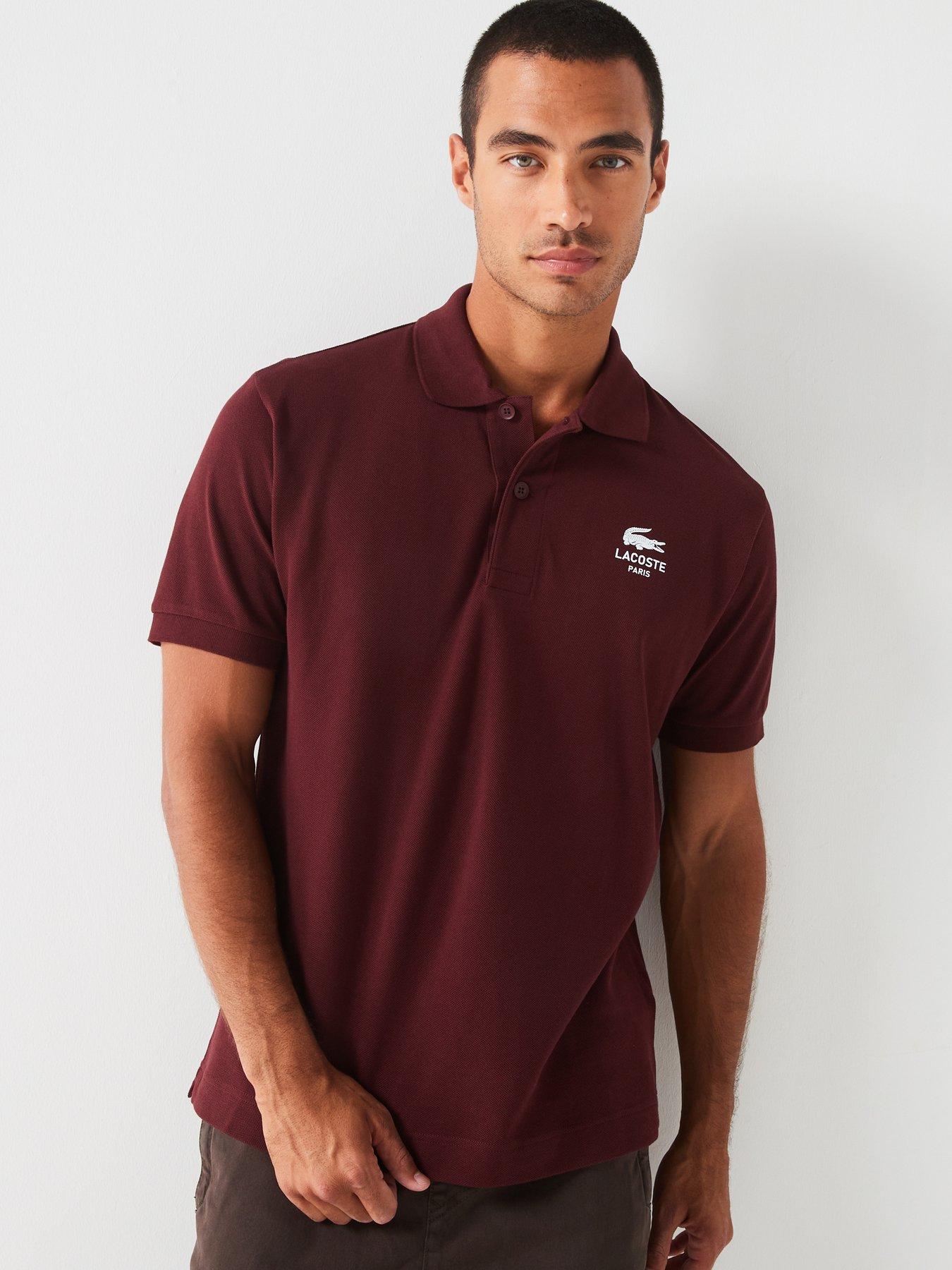 lacoste-lacoste-original-l1212-classic-fit-signature-print-polo-shirt-dark-red