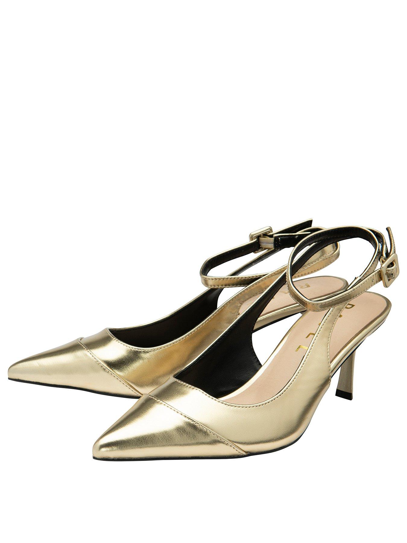 ravel-catrine-patent-ankle-strap-court-shoe-goldstillFront