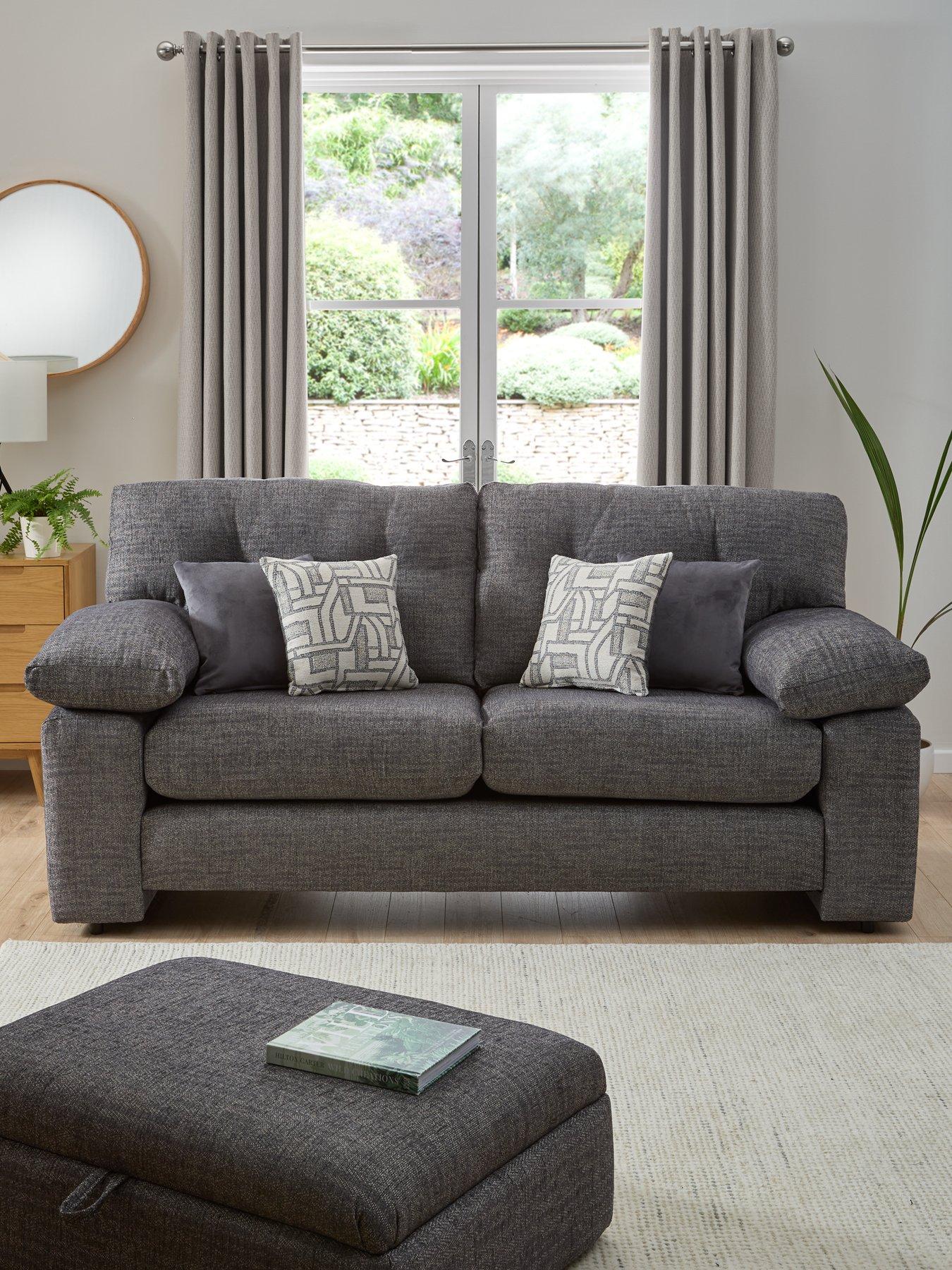 Very Home Megan 2 Seater Fabric Sofa - Made in the UK