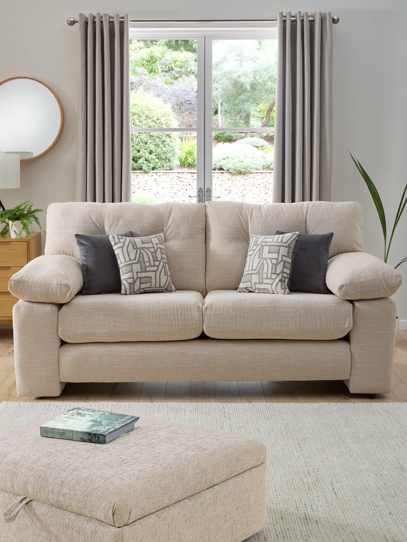 Very Home Megan 2 Seater Fabric Sofa - Made in the UK