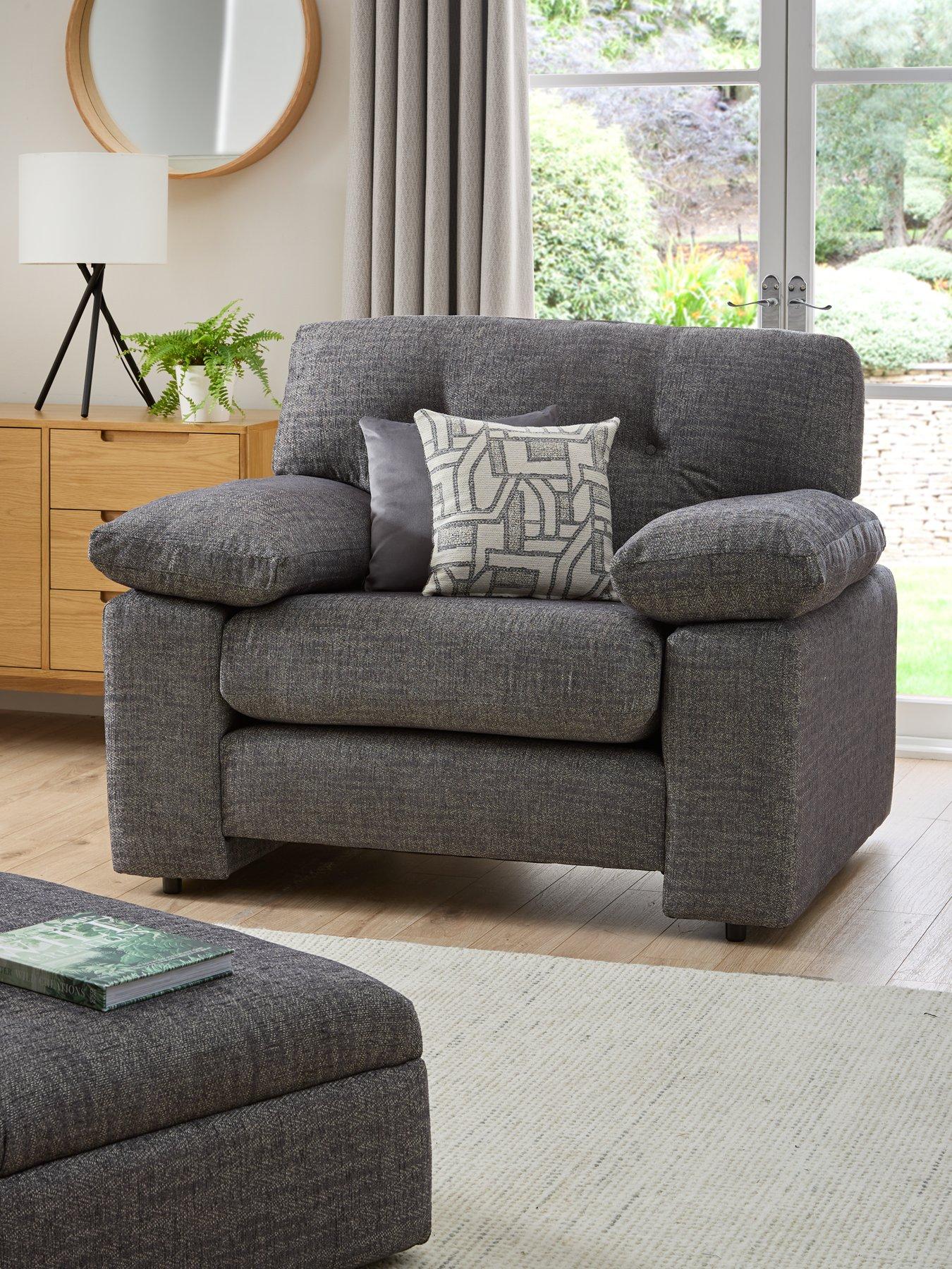 Very Home Megan Fabric Armchair - Made in the UK