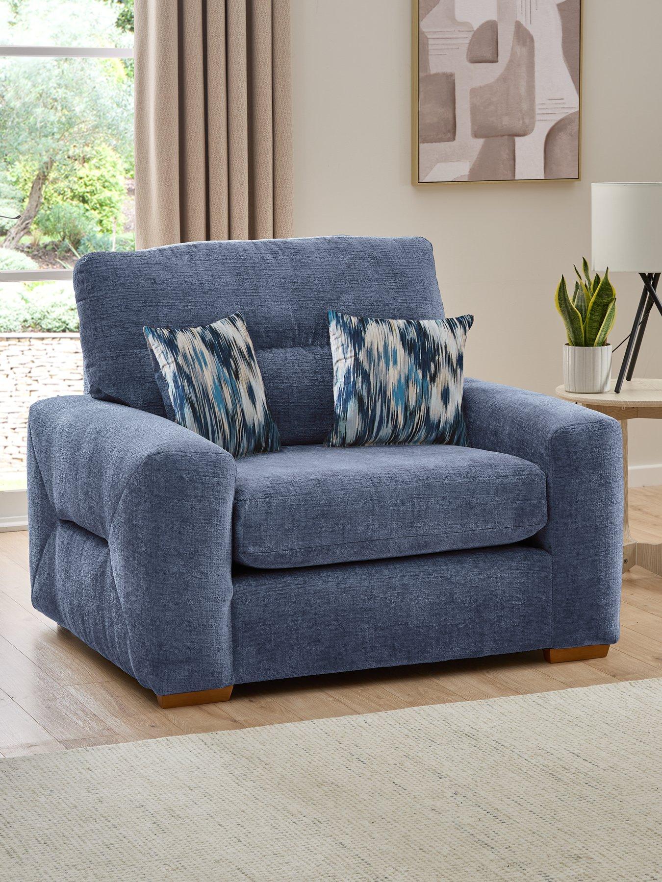 undefined Melrose Fabric Snuggle Chair