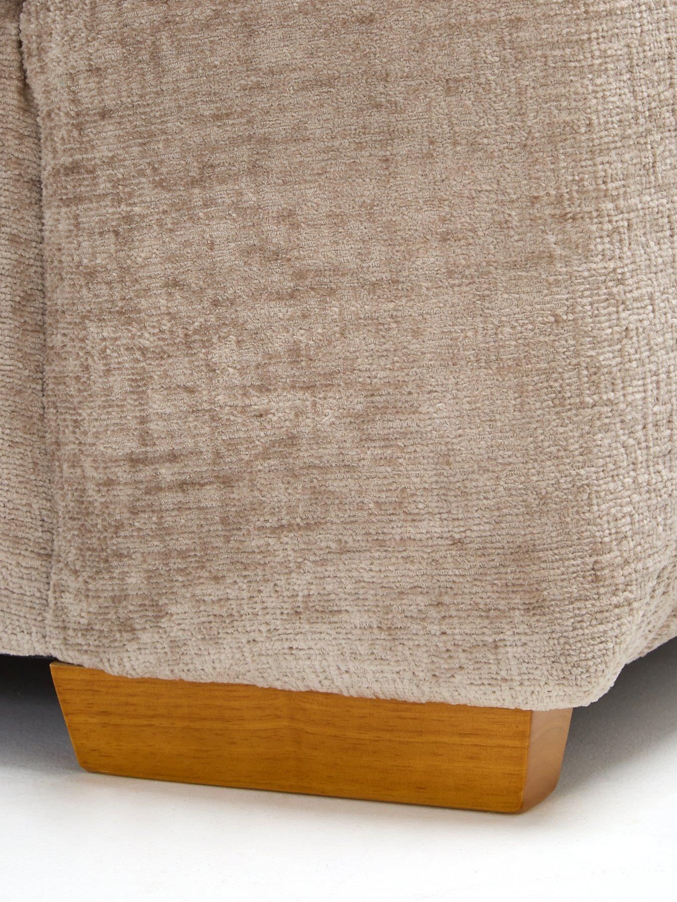 Image 4 of 7 of The Very Collection Melrose Fabric Snuggle&nbsp;Chair&nbsp;- Made in the UK
