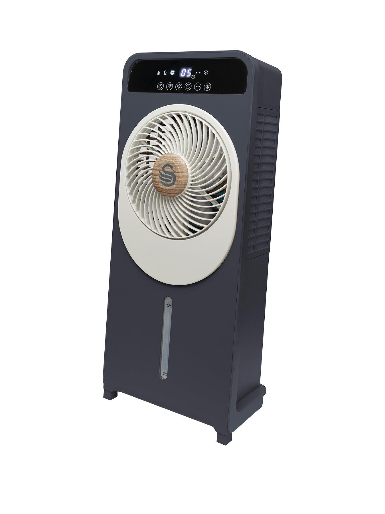 Image of Swan SAC16800GRY 2-in-1 Evaporative Air Cooler - Slate Grey