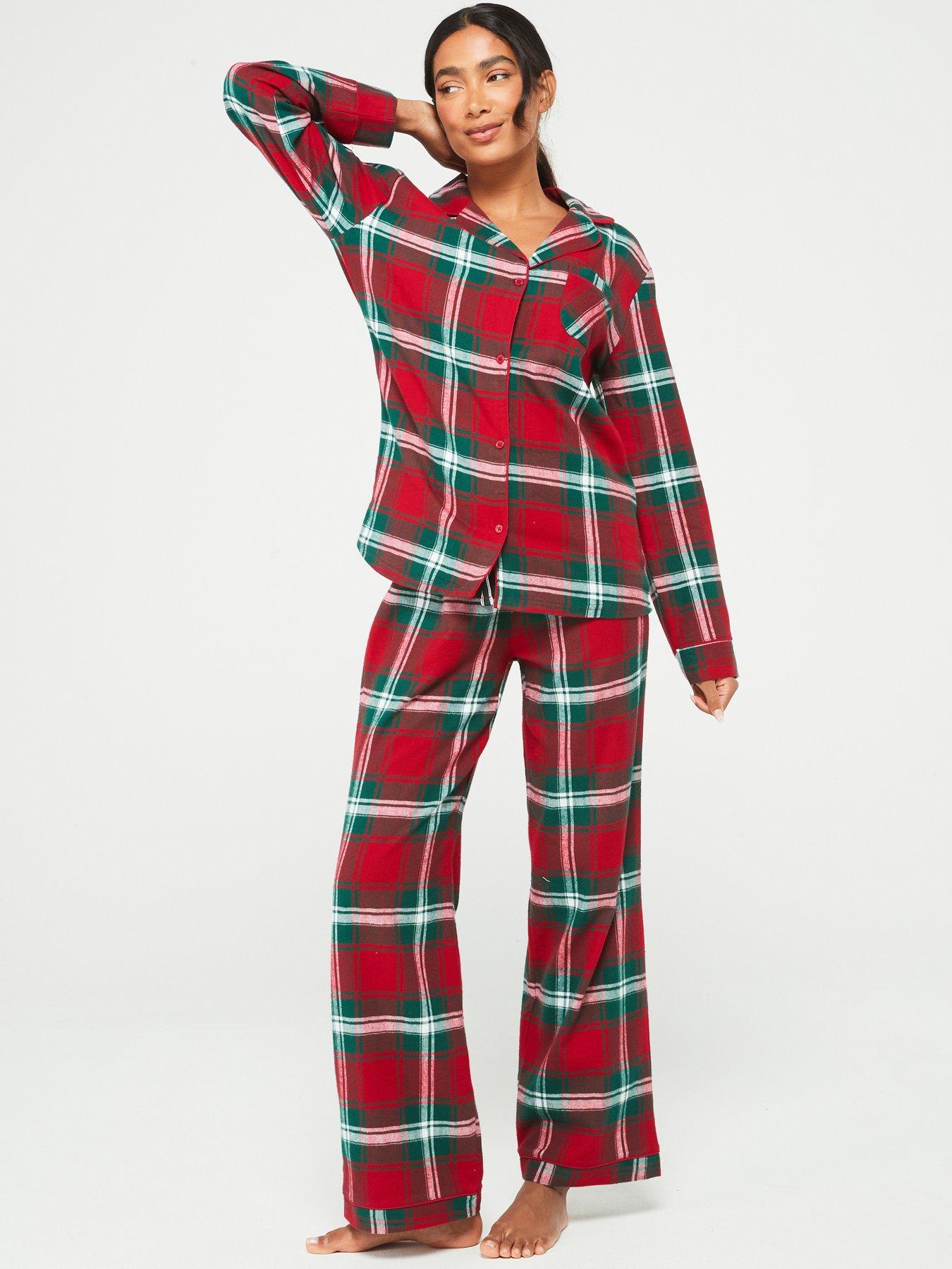 v-by-very-womens-family-christmas-pj-woven-check-revere-set-redoutfit