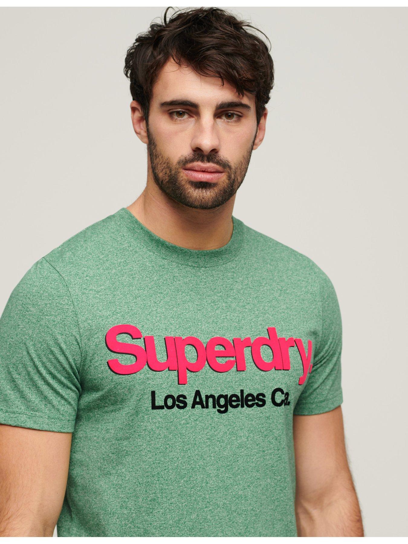 superdry-core-logo-classic-washed-t-shirt-greenstillFront