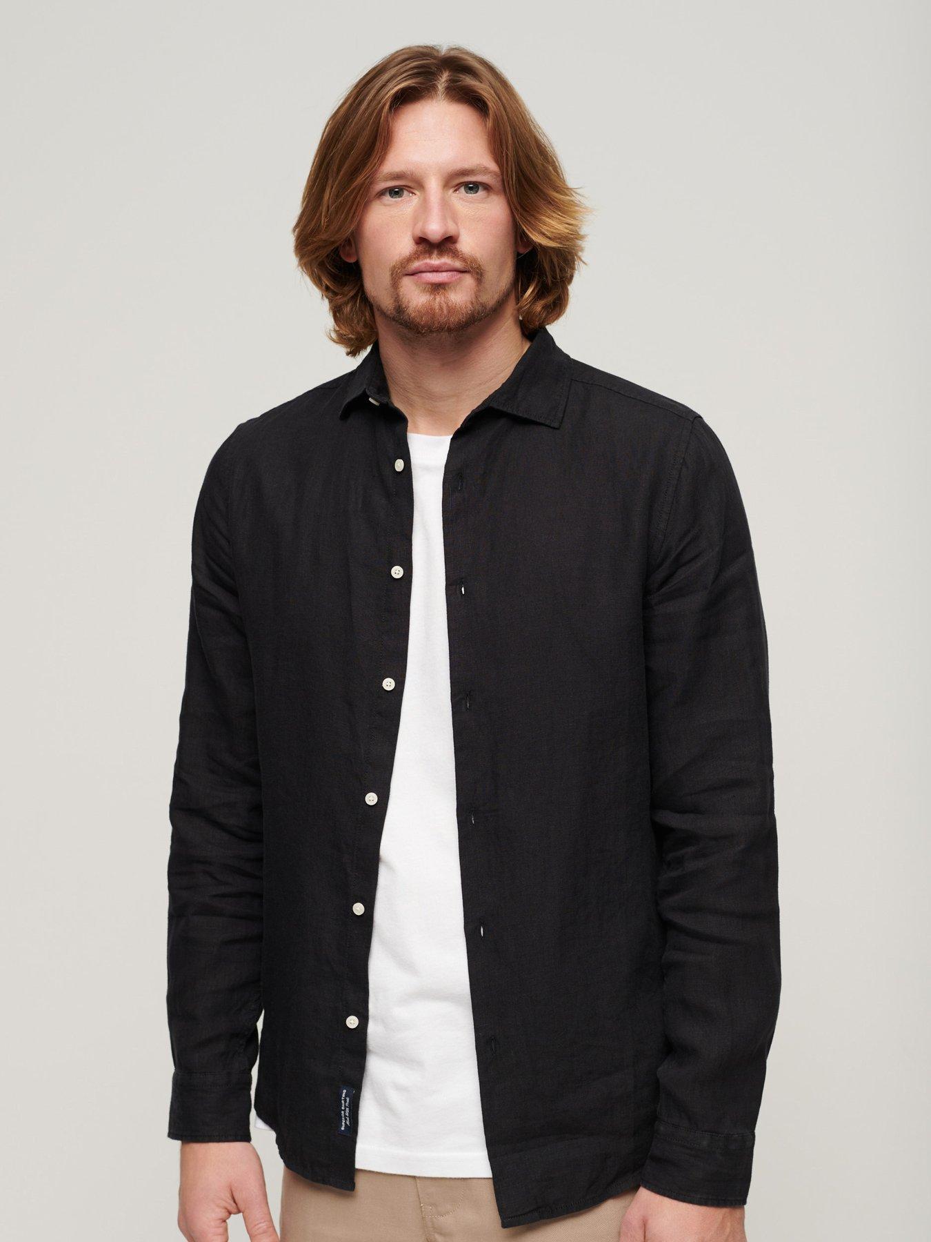 superdry-superdry-studios-linen-long-sleeve-shirt-black