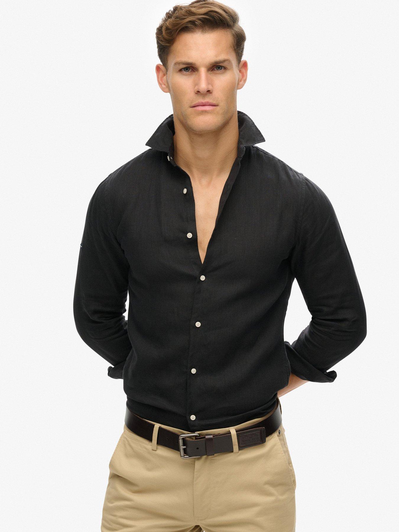 superdry-superdry-studios-linen-long-sleeve-shirt-black