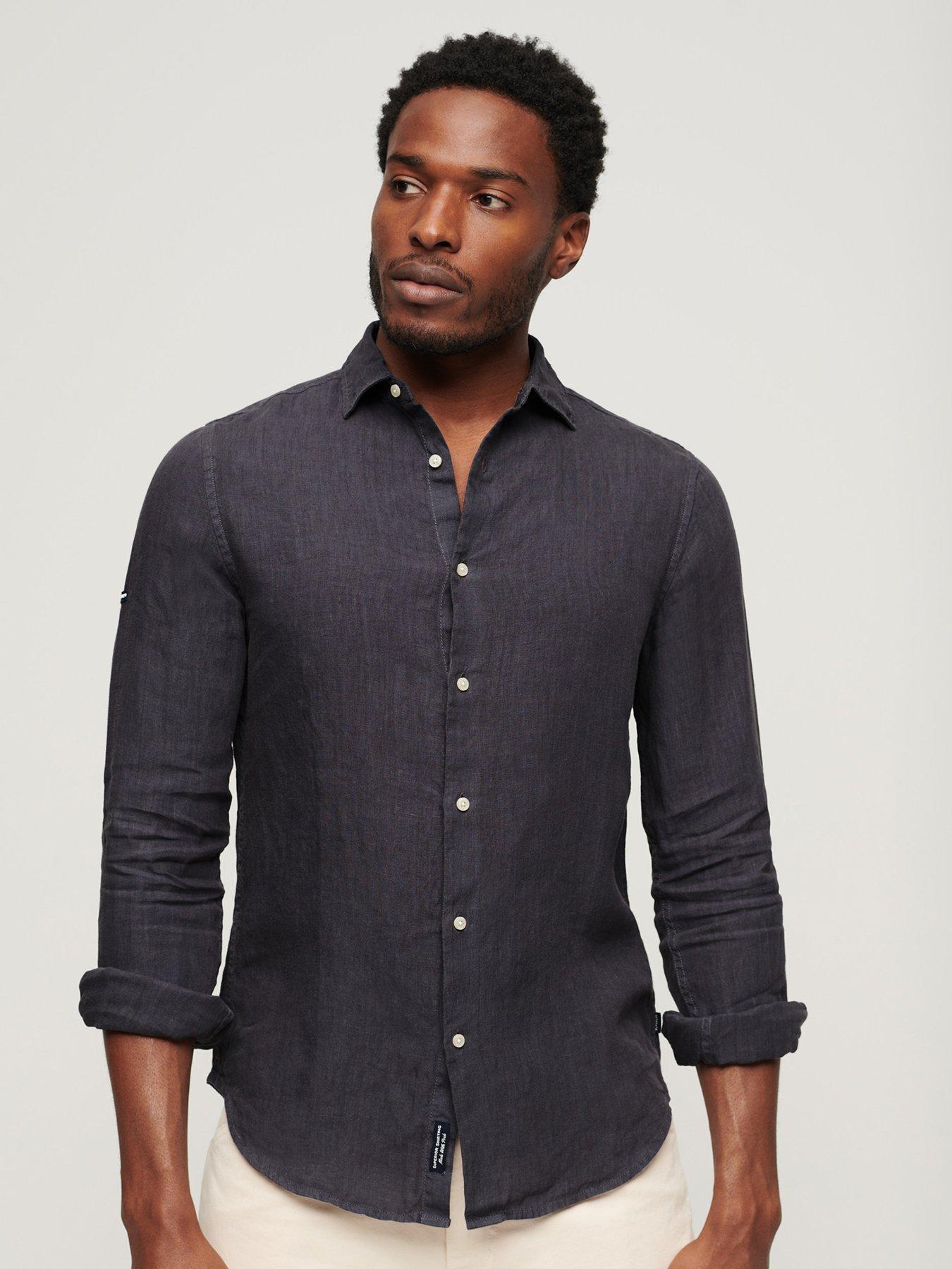 superdry-superdry-studios-linen-long-sleeve-shirt-dark-grey