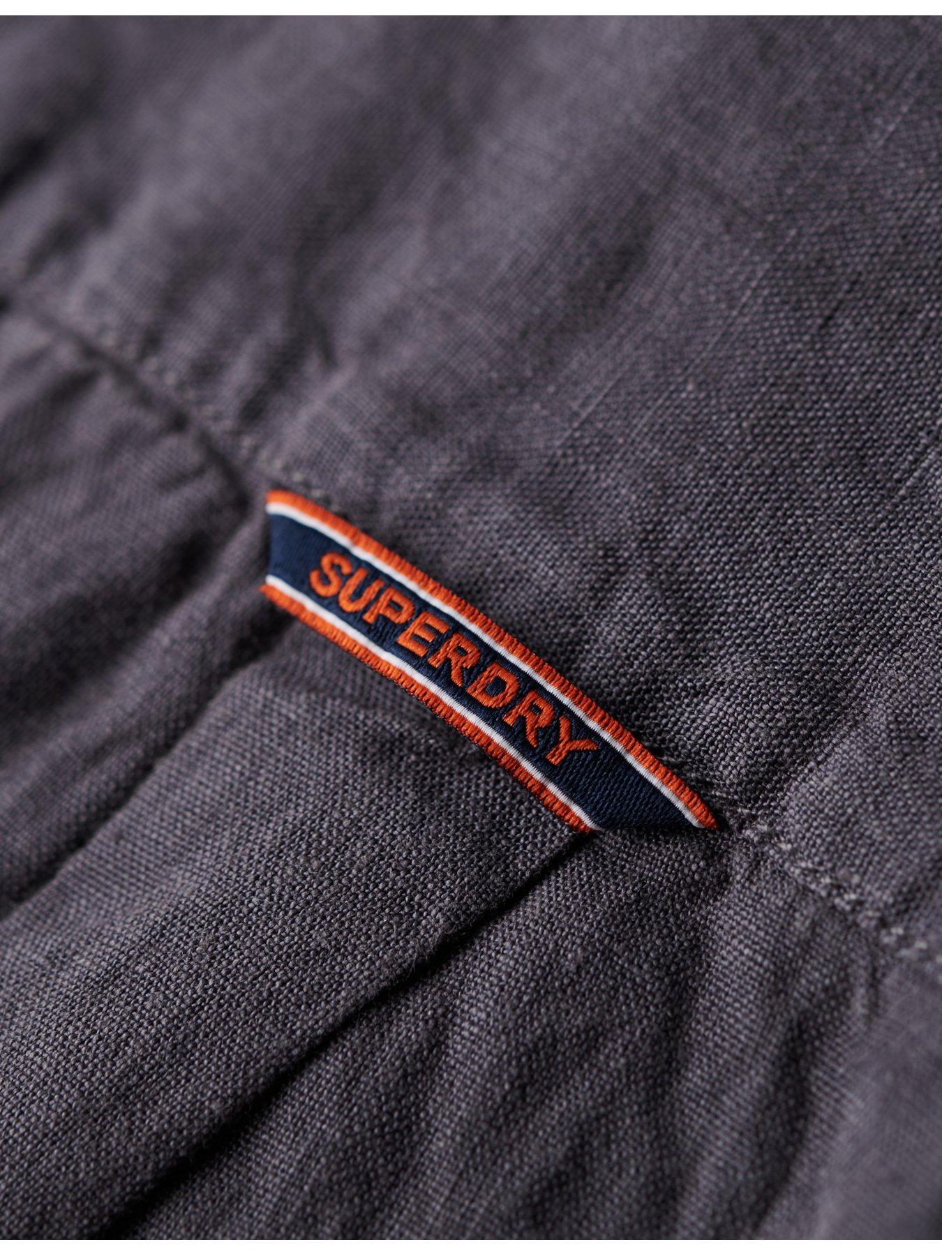 superdry-superdry-studios-linen-long-sleeve-shirt-dark-greydetail