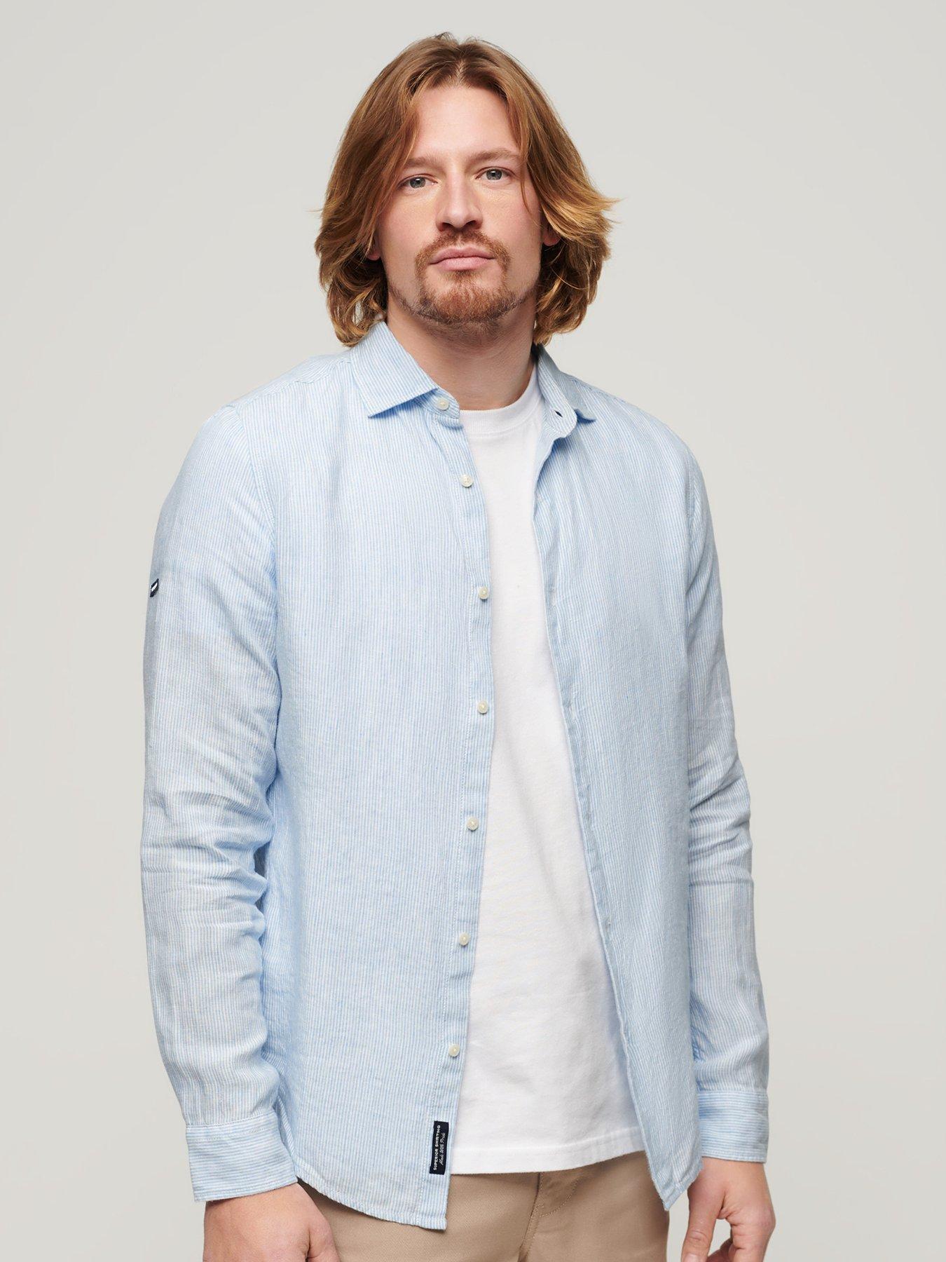 superdry-superdry-studios-linen-long-sleeve-shirt-light-blue