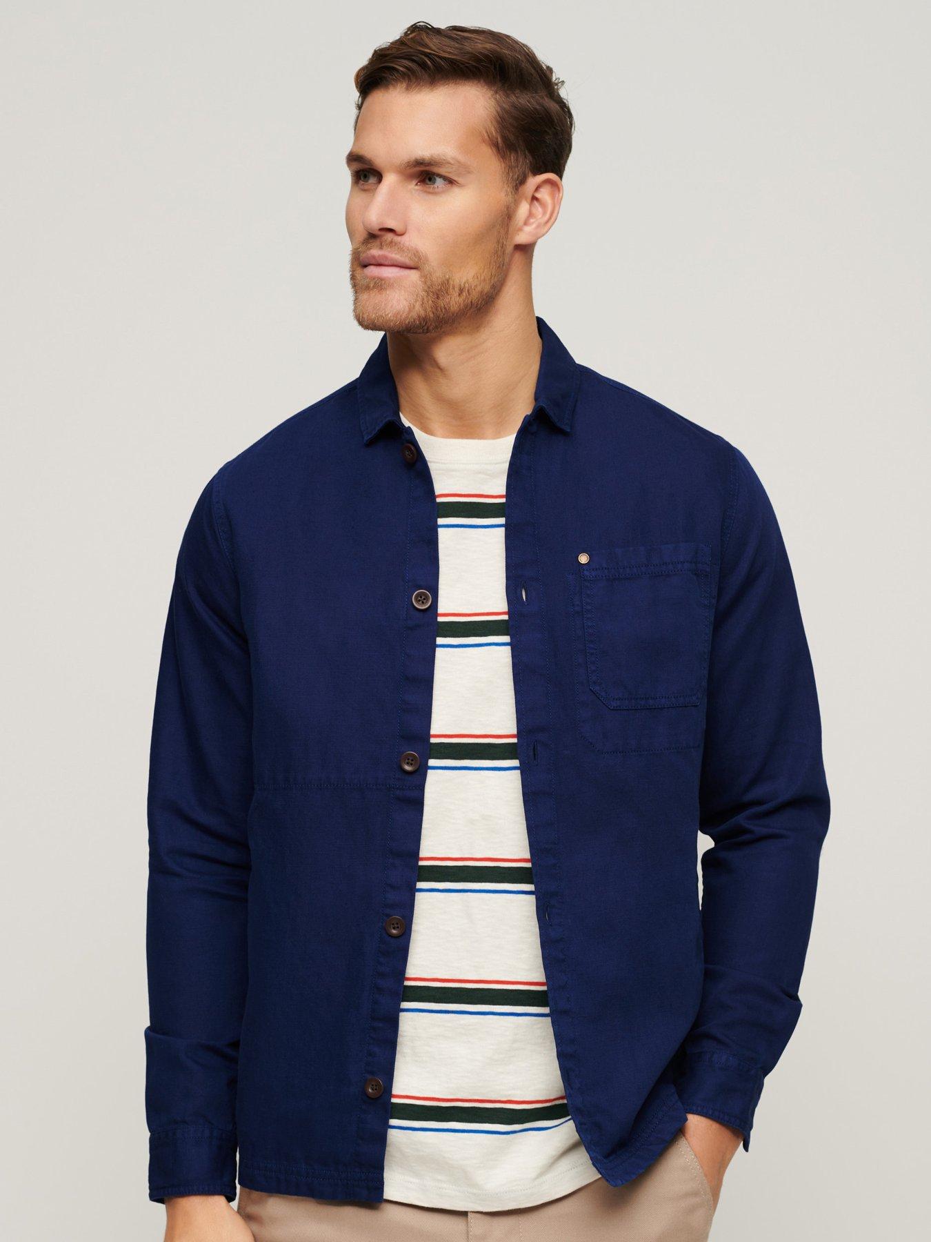 superdry-superdry-merchant-linen-blend-overshirt-navy