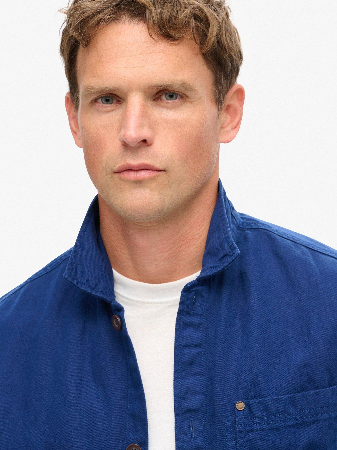 superdry-superdry-merchant-linen-blend-overshirt-navyoutfit