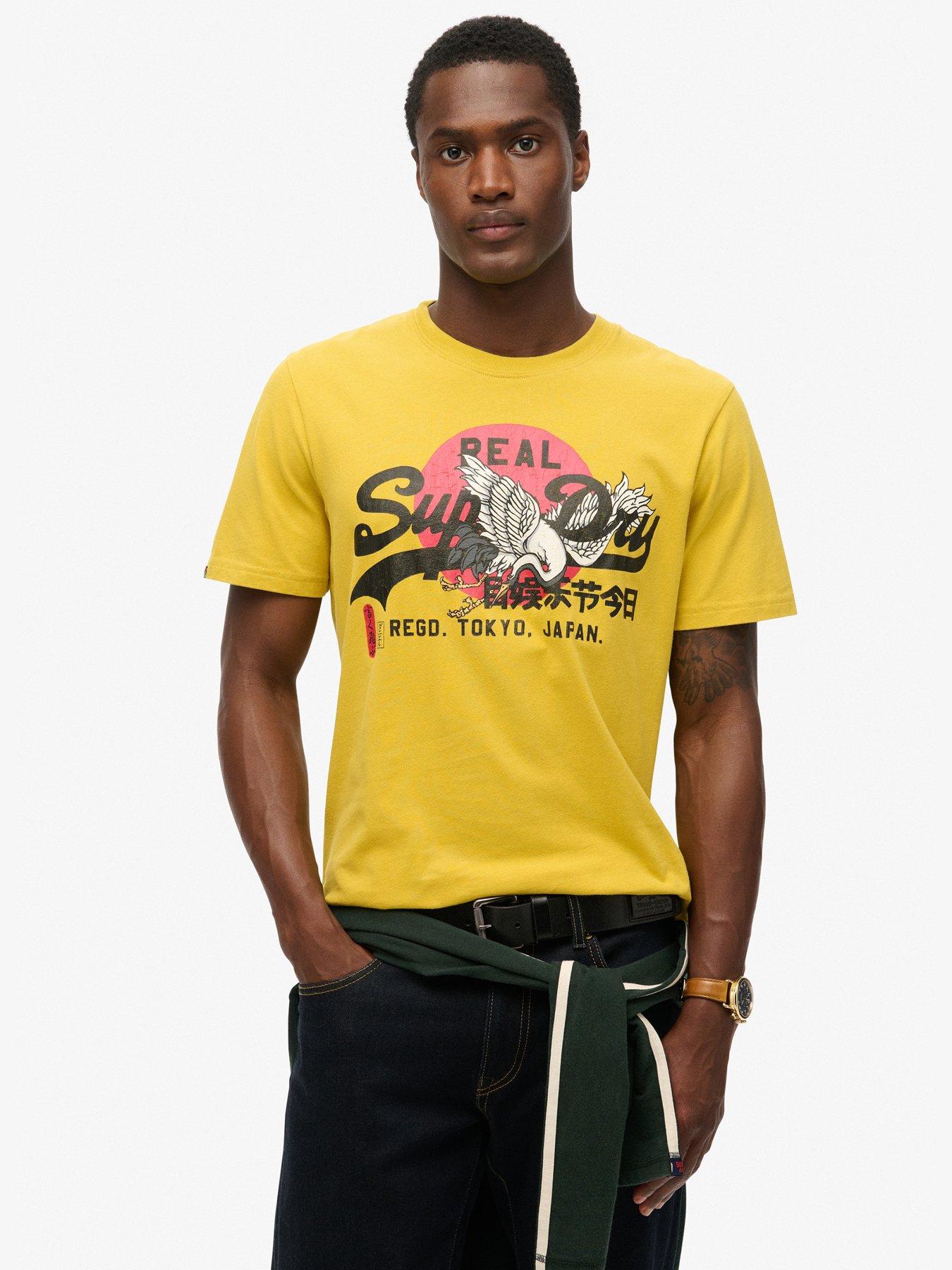 Image 1 of 3 of Superdry Tokyo Graphic T-Shirt - Yellow