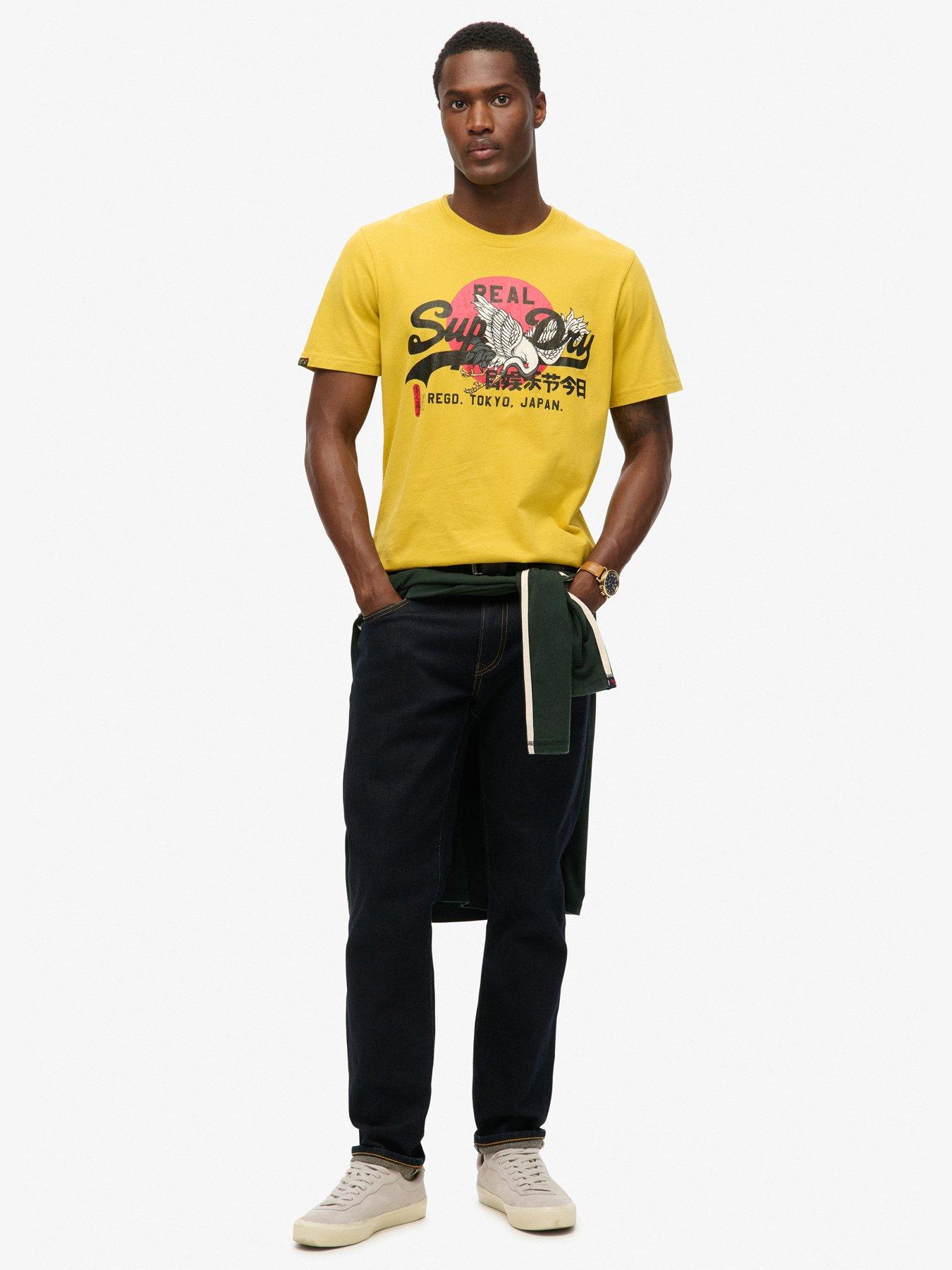 Image 2 of 3 of Superdry Tokyo Graphic T-Shirt - Yellow
