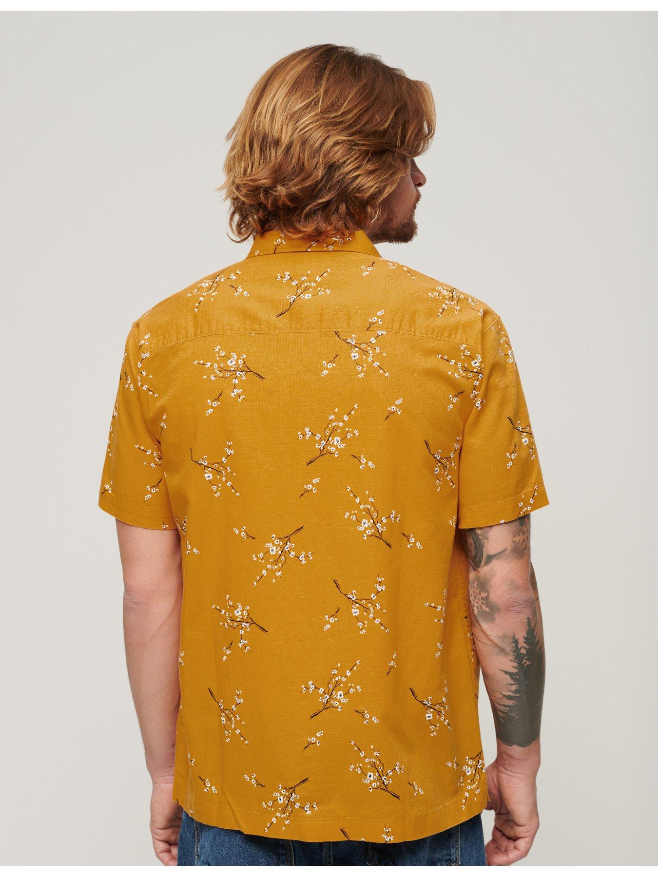 superdry-superdry-hawaiian-short-sleeve-regular-fit-shirt-yellowstillFront