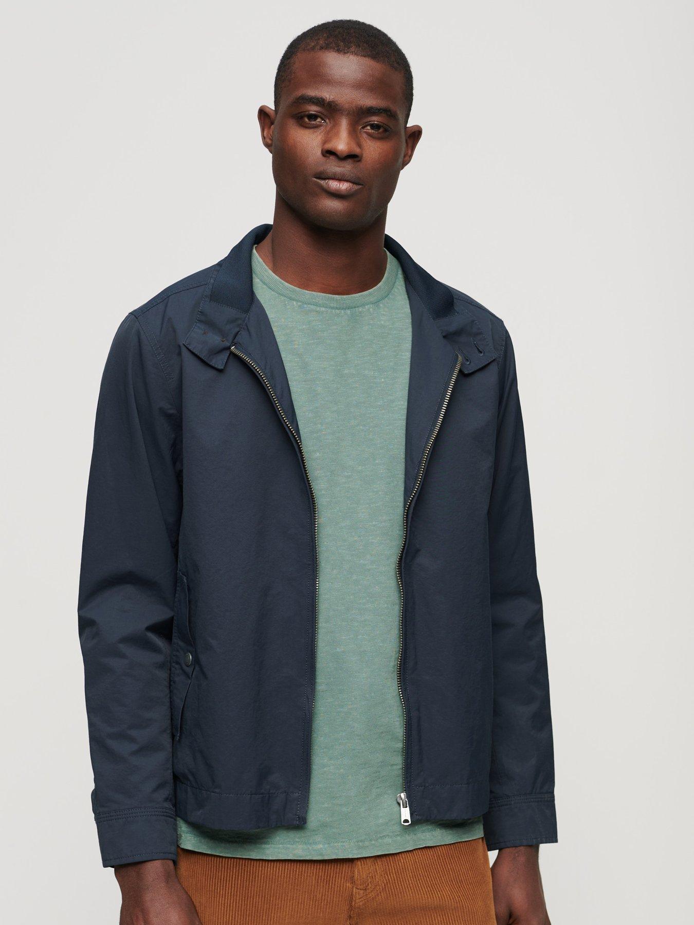undefined Superdry Merchant Harrington Jacket - Navy