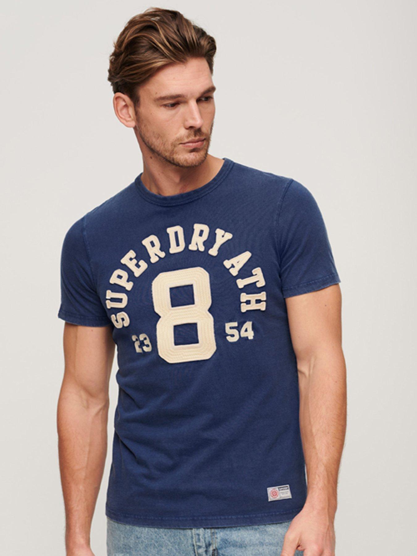 superdry-vintage-athletic-short-sleeve-t-shirt-bluefront