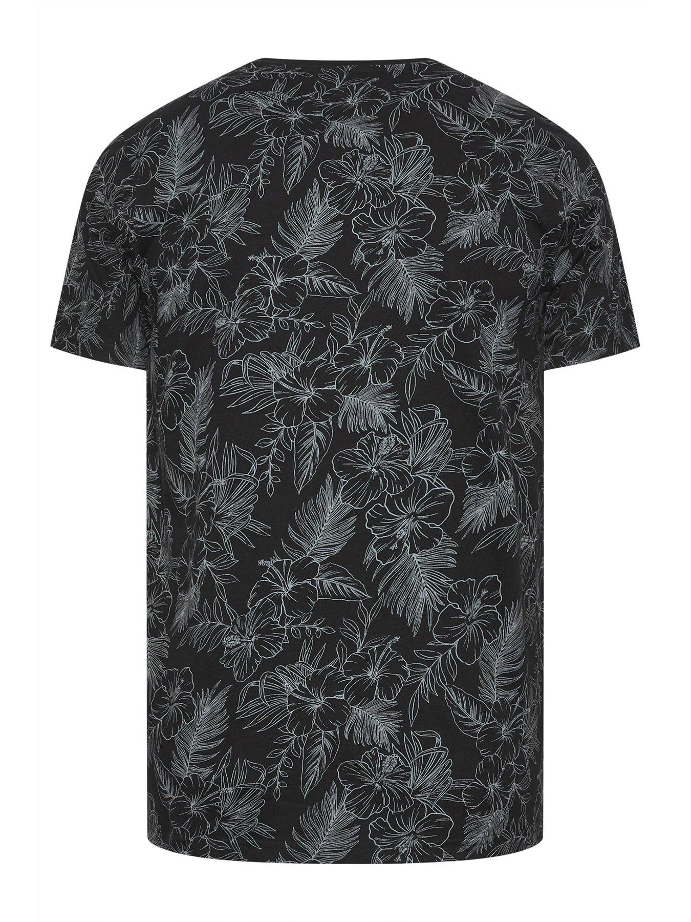 badrhino-bad-rhino-aop-outline-leaf-short-sleeve-t-shirt-blackback