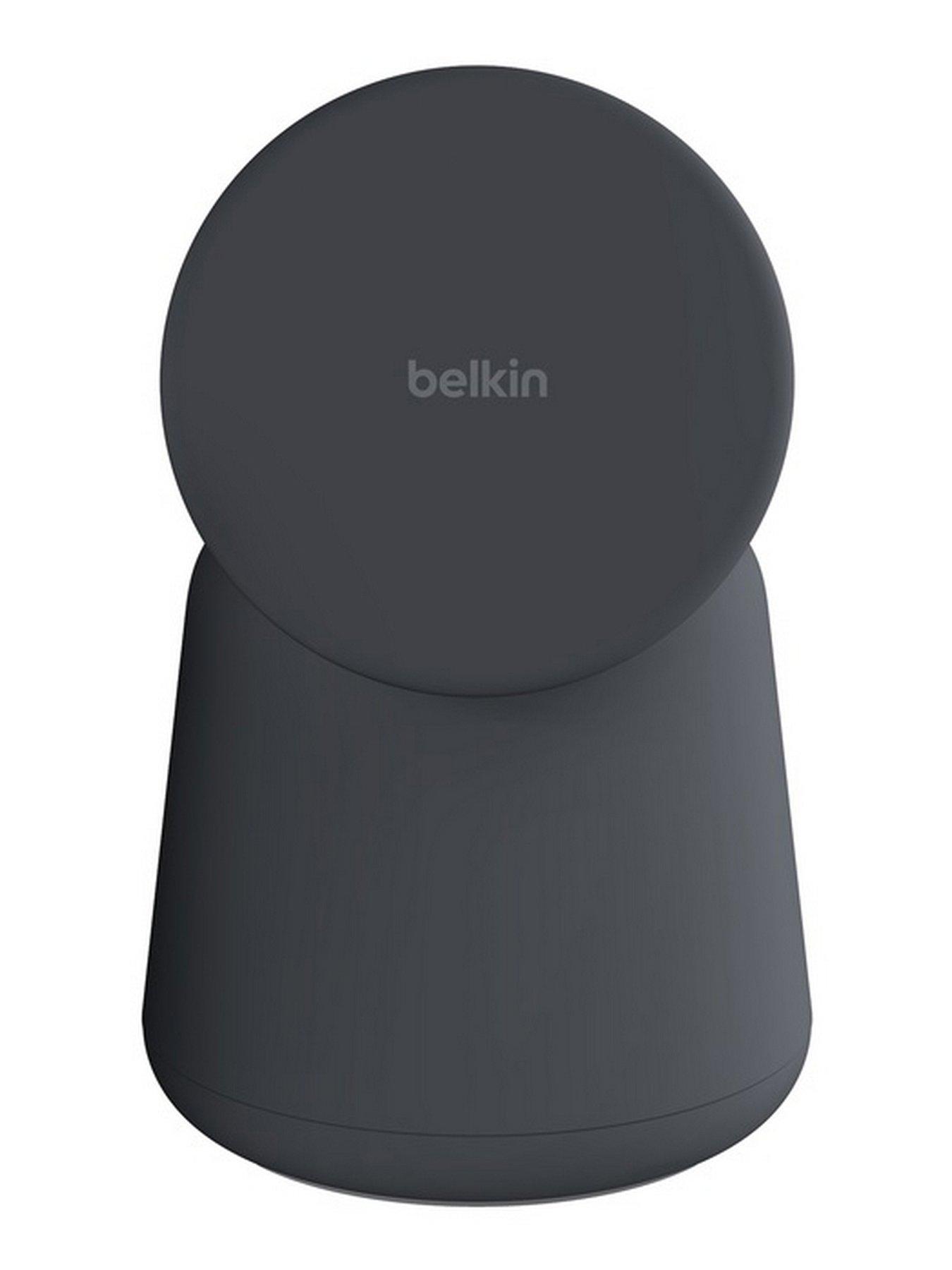 Image 6 of 6 of Belkin 2-in-1 Magsafe Wireless Charging Dock - iPhone &amp; Apple Watch, iPhone 15/14/13/12 Series Compatible, Charcoal