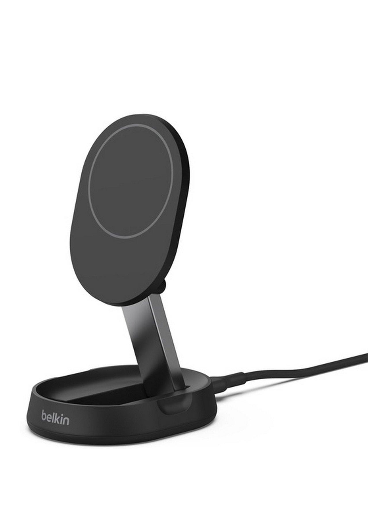 belkin-boostcharge-pronbspmagsafe-compatible-15w-qi2-folding-wireless-charging-pad-amp-stand-black