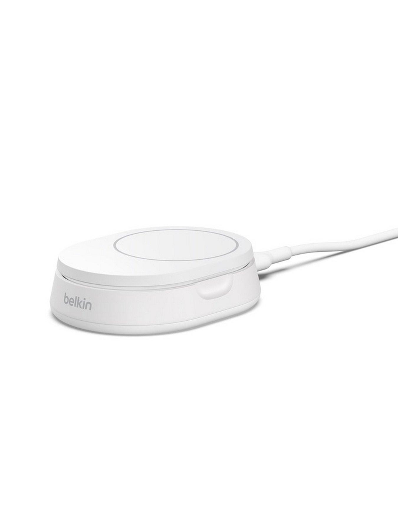 Image 4 of 7 of Belkin BoostCharge Pro&nbsp;MagSafe Compatible 15W Qi2 Folding Wireless Charging Pad &amp; Stand - White