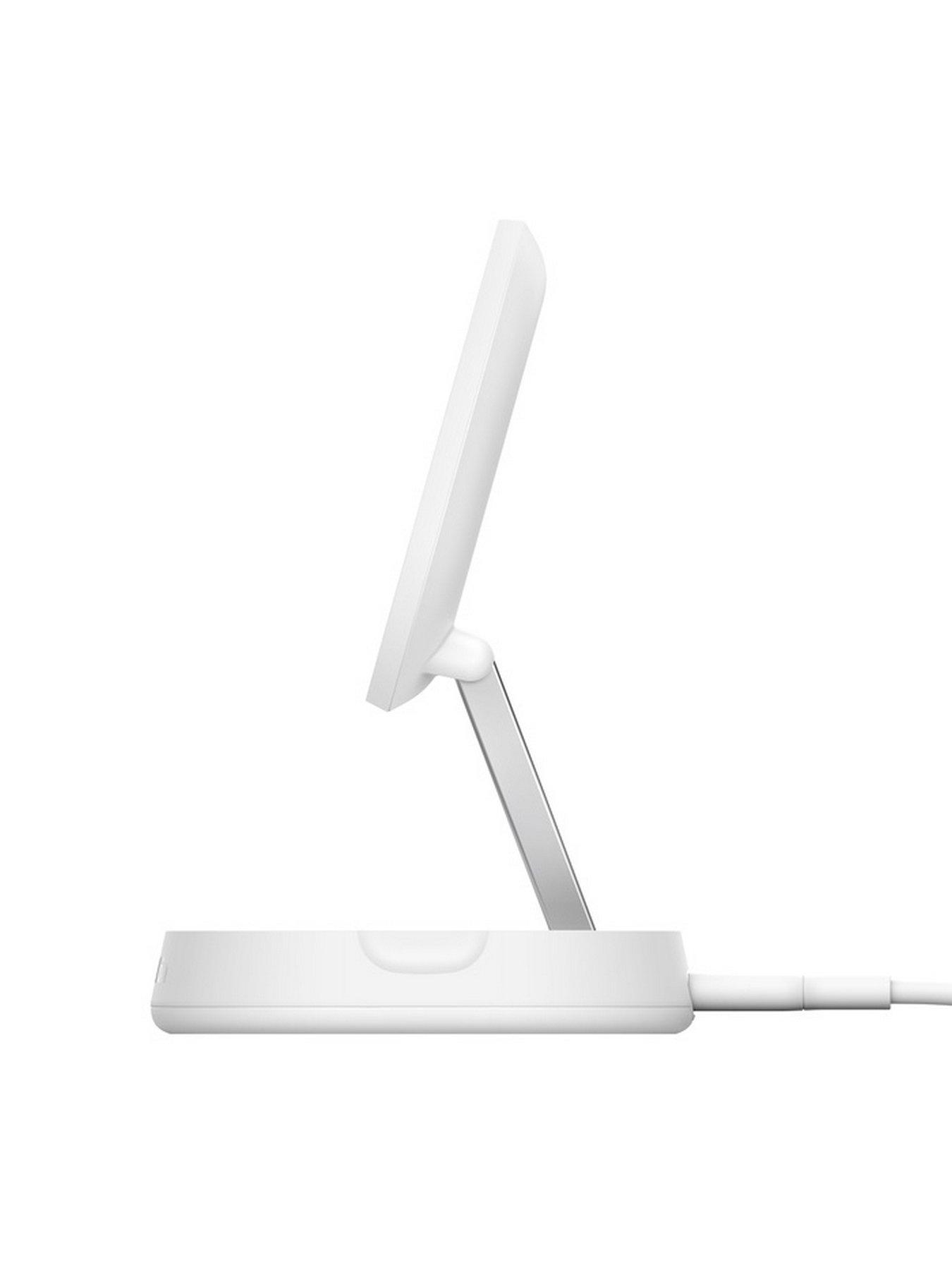 Image 6 of 7 of Belkin BoostCharge Pro&nbsp;MagSafe Compatible 15W Qi2 Folding Wireless Charging Pad &amp; Stand - White