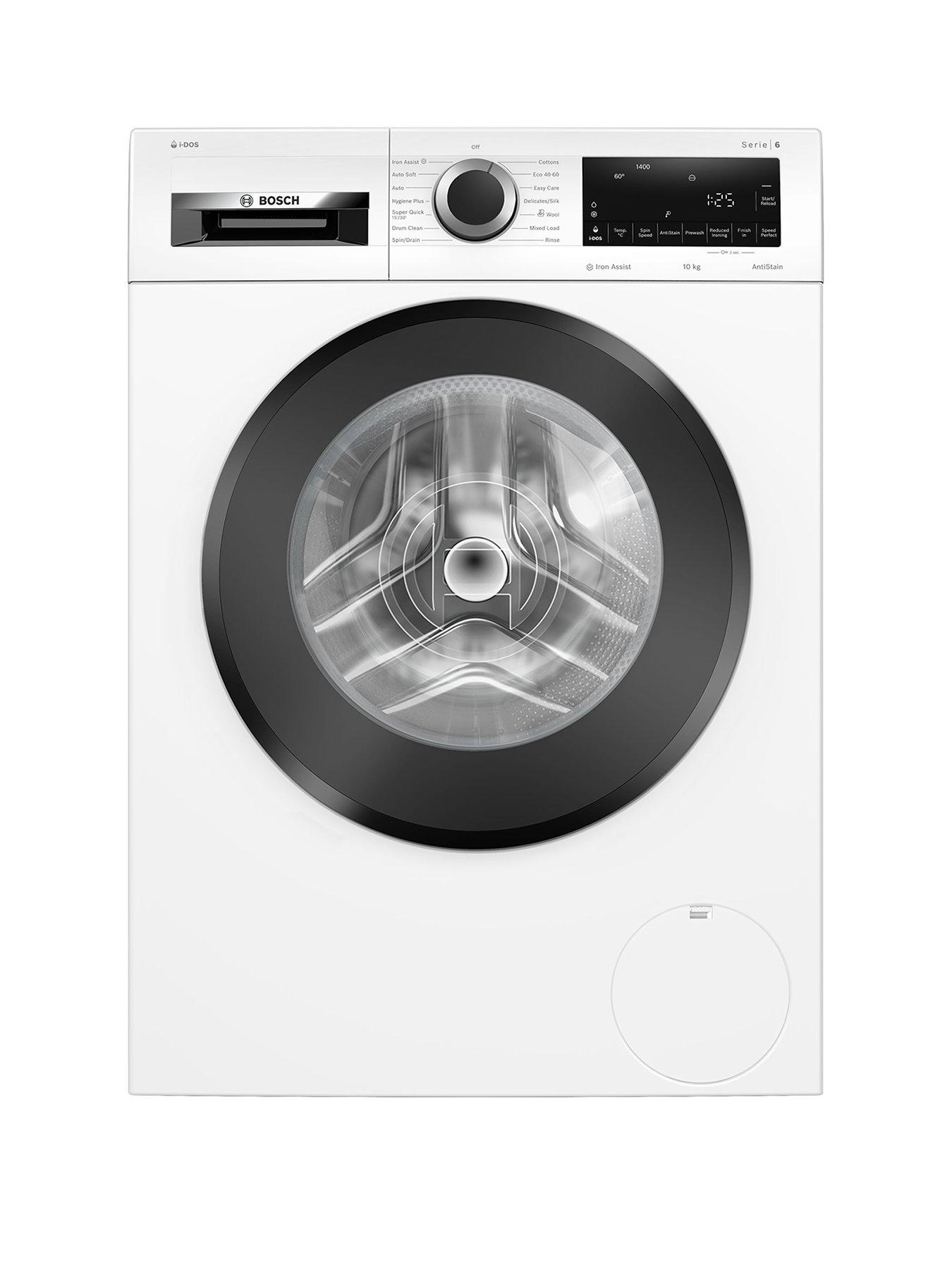 undefined Series 6 WGG254F0GB 10kg Load, 1400rpm Spin Freestanding Washing Machine - i-DOS, Iron Assist, Anti Stain, Active Water Plus, Eco Silence Drive - White