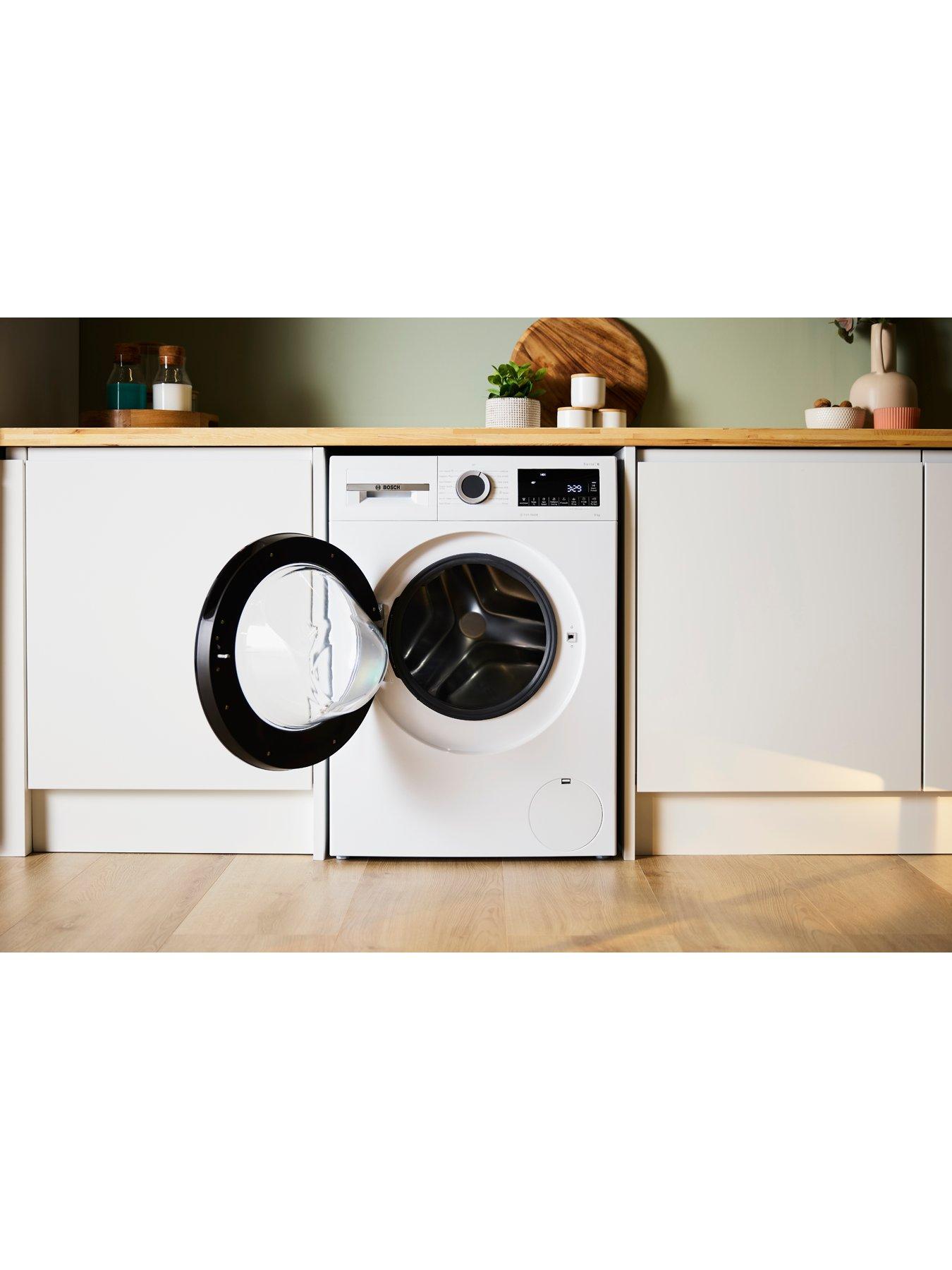 Image 2 of 8 of Bosch Series 6 WGG24400GB 9kg Load, 1400rpm Spin&nbsp;Freestanding Washing Machine - Iron&nbsp;Assist, Anti Stain, Active Water Plus, Eco Silence Drive - White