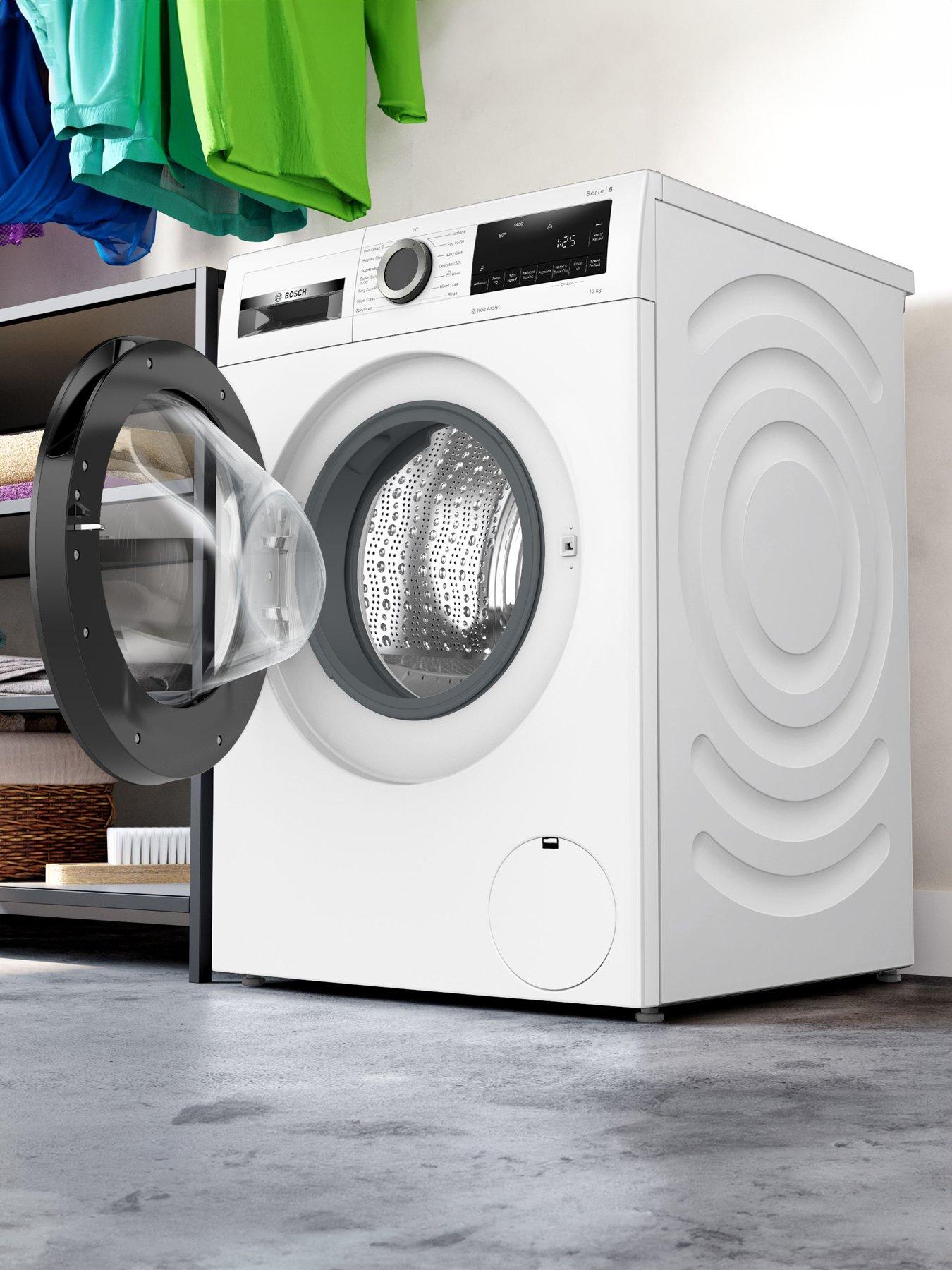 Image 4 of 8 of Bosch Series 6 WGG254Z0GB 10kg Load, 1400rpm Spin&nbsp;Freestanding Washing Machine - Iron Assist, Anti Stain, Active Water Plus, Eco Silence Drive - White