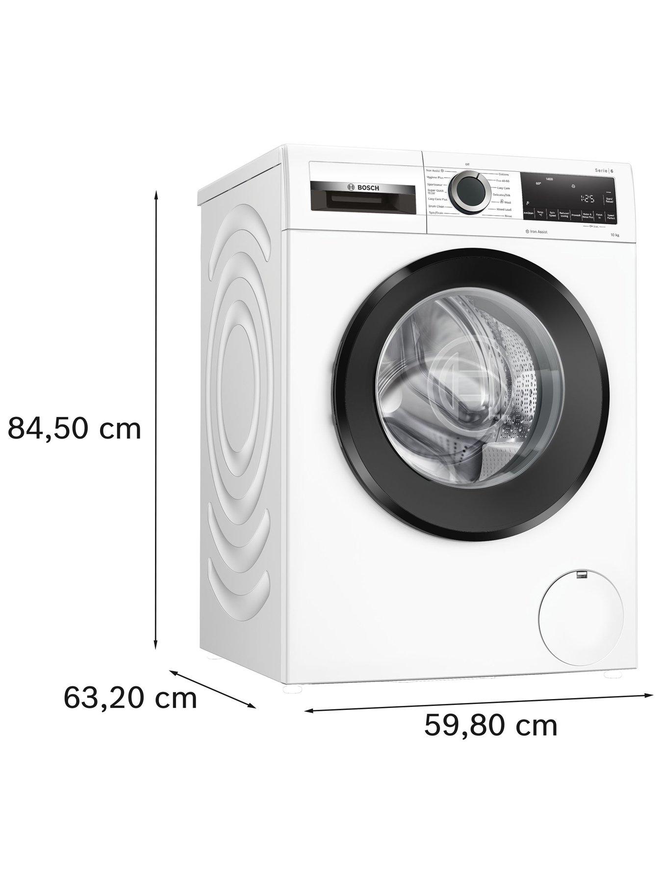 Image 7 of 8 of Bosch Series 6 WGG254Z0GB 10kg Load, 1400rpm Spin&nbsp;Freestanding Washing Machine - Iron Assist, Anti Stain, Active Water Plus, Eco Silence Drive - White