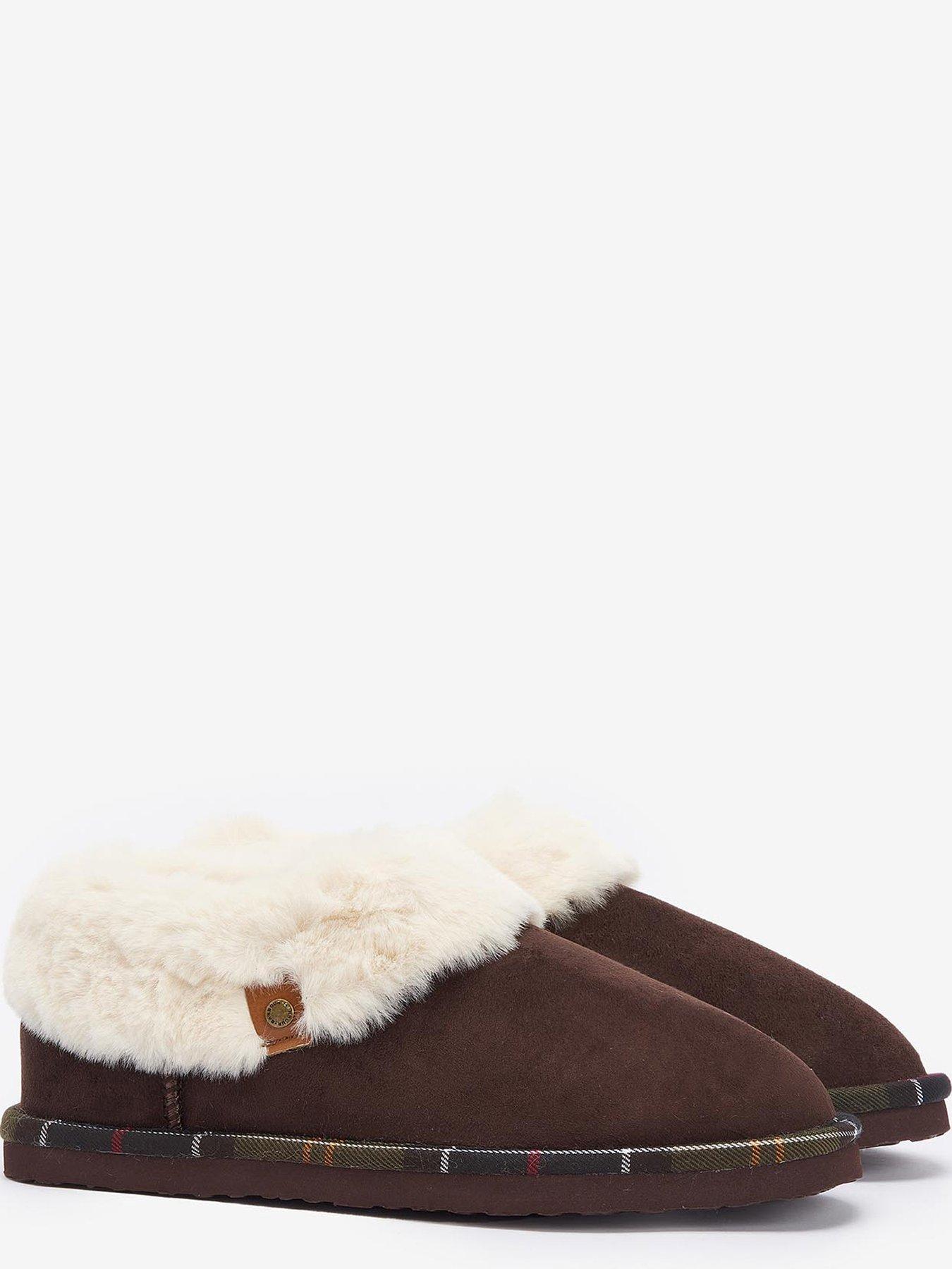 barbour-eloise-bootie-slippers-brownoutfit