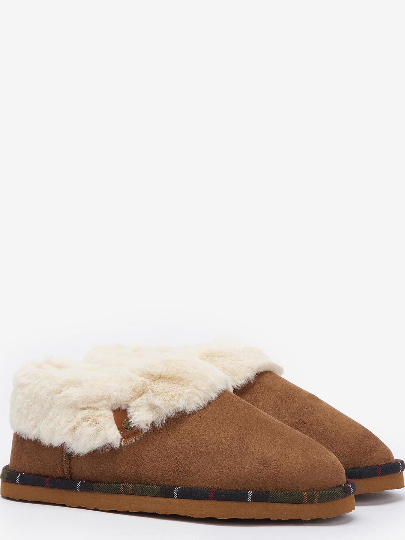 barbour-eloise-bootie-slippers-brownoutfit