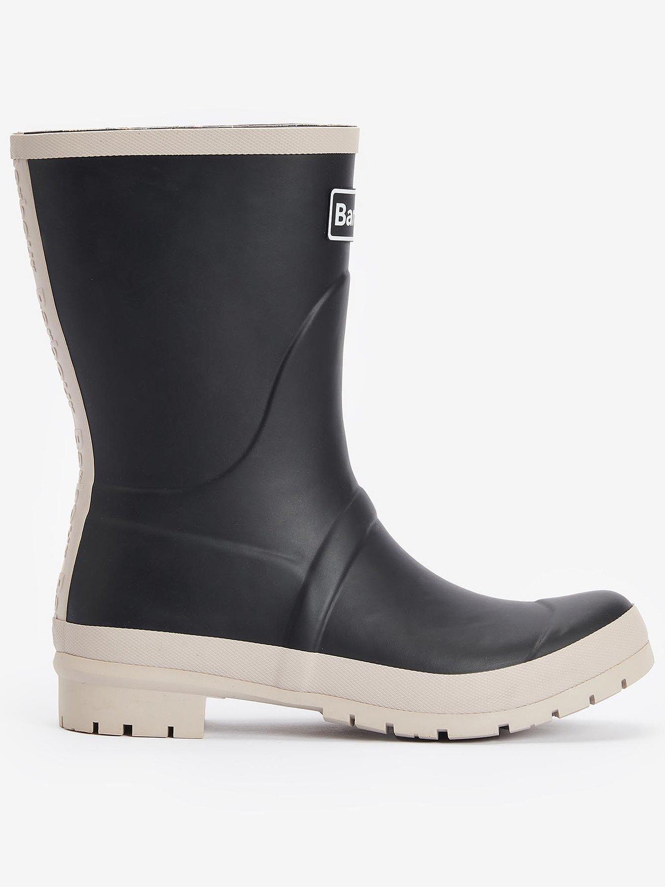 Image 1 of 5 of Barbour Banbury Midi Wellington Boot - Black