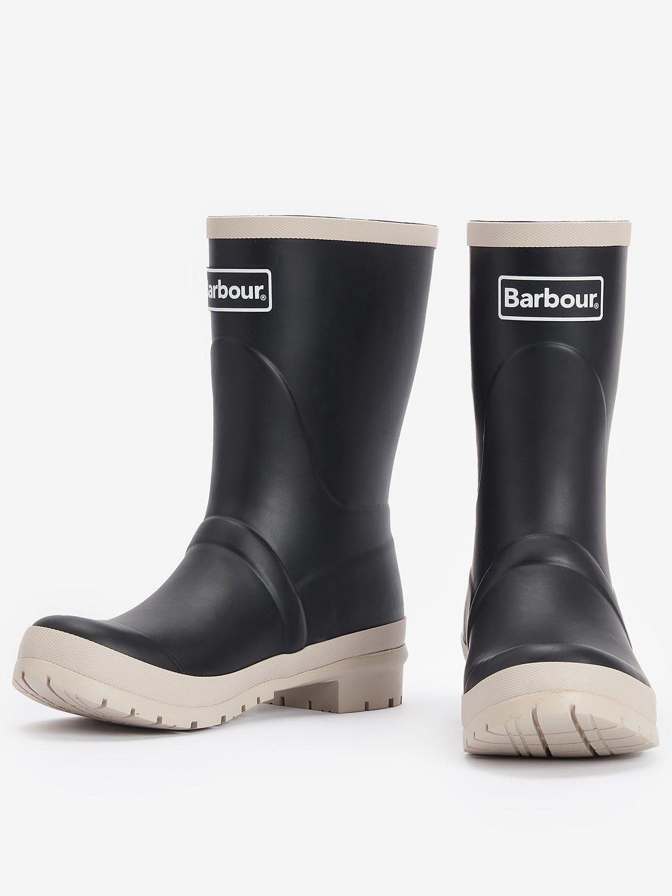Image 2 of 5 of Barbour Banbury Midi Wellington Boot - Black