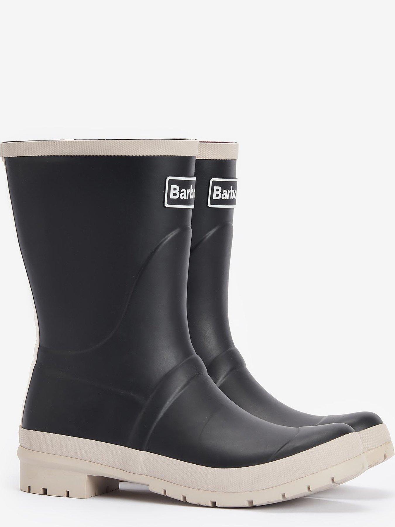 Image 4 of 5 of Barbour Banbury Midi Wellington Boot - Black